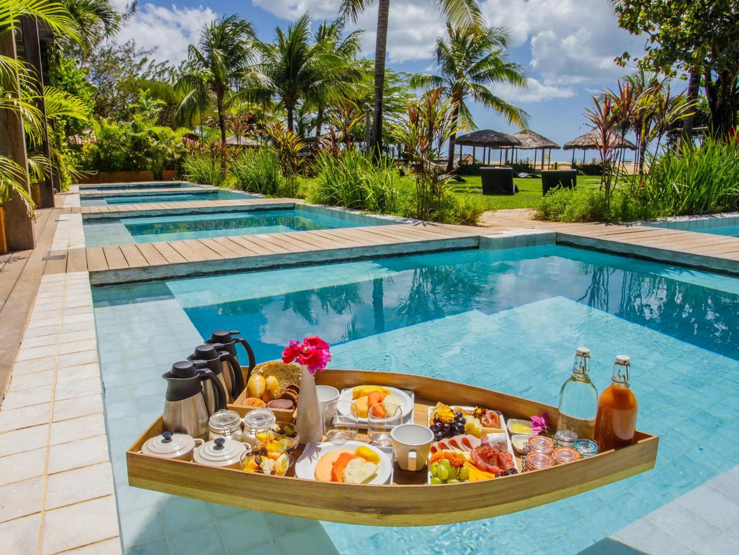 Swimming pool in Pousada Mi Secreto