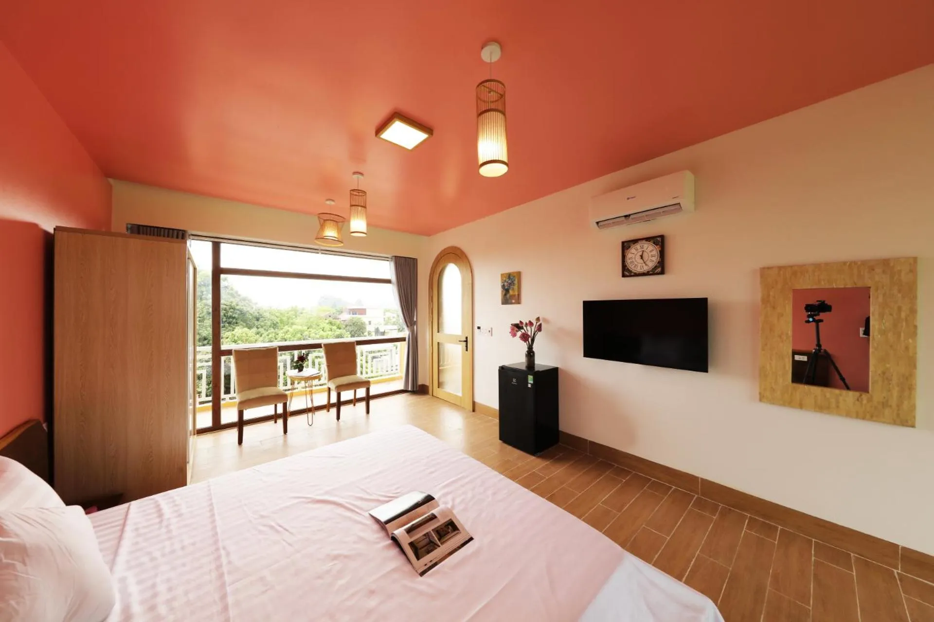 Bedroom, Bed in Trang An Ao Dai Homestay