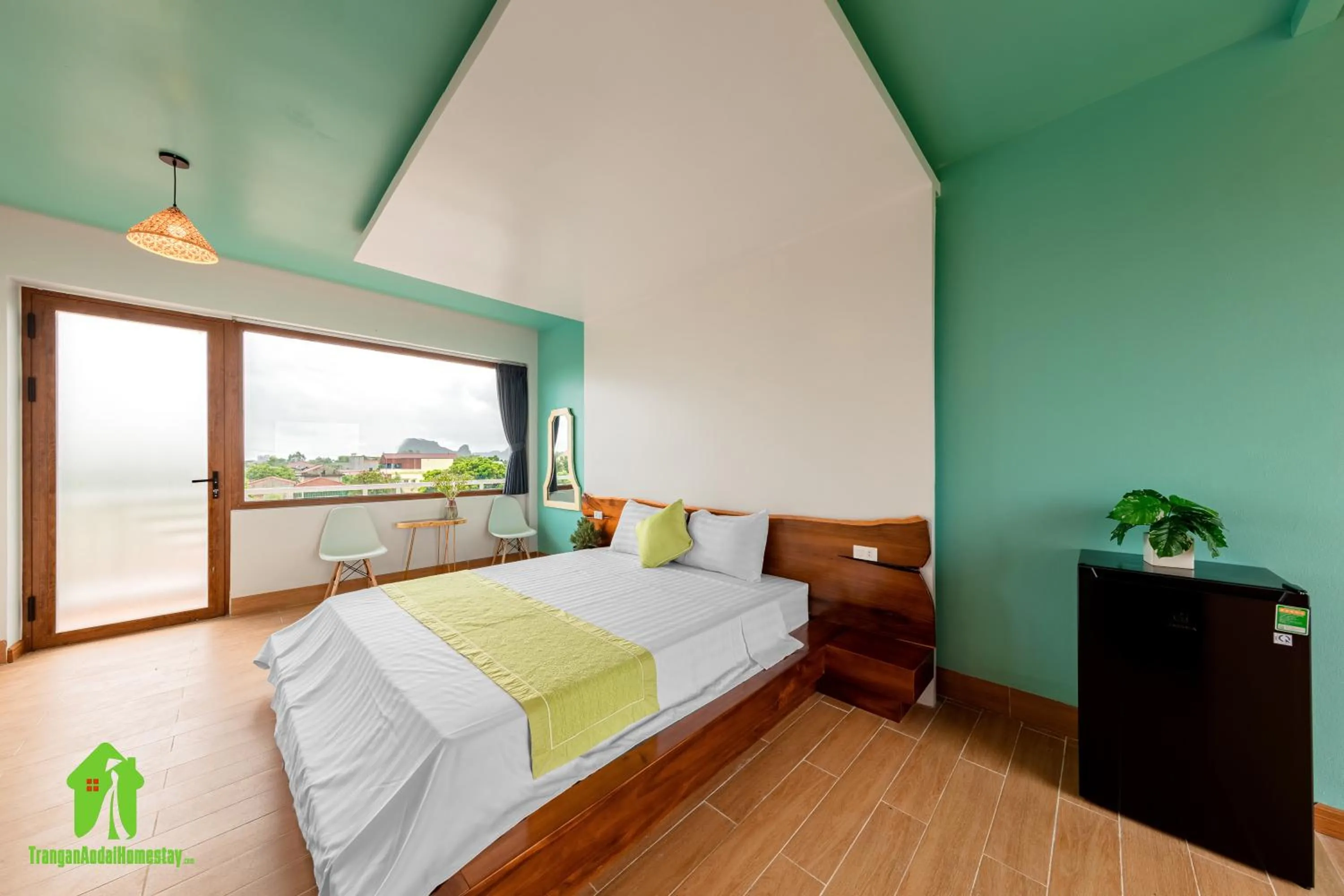 Bedroom, Bed in Trang An Ao Dai Homestay