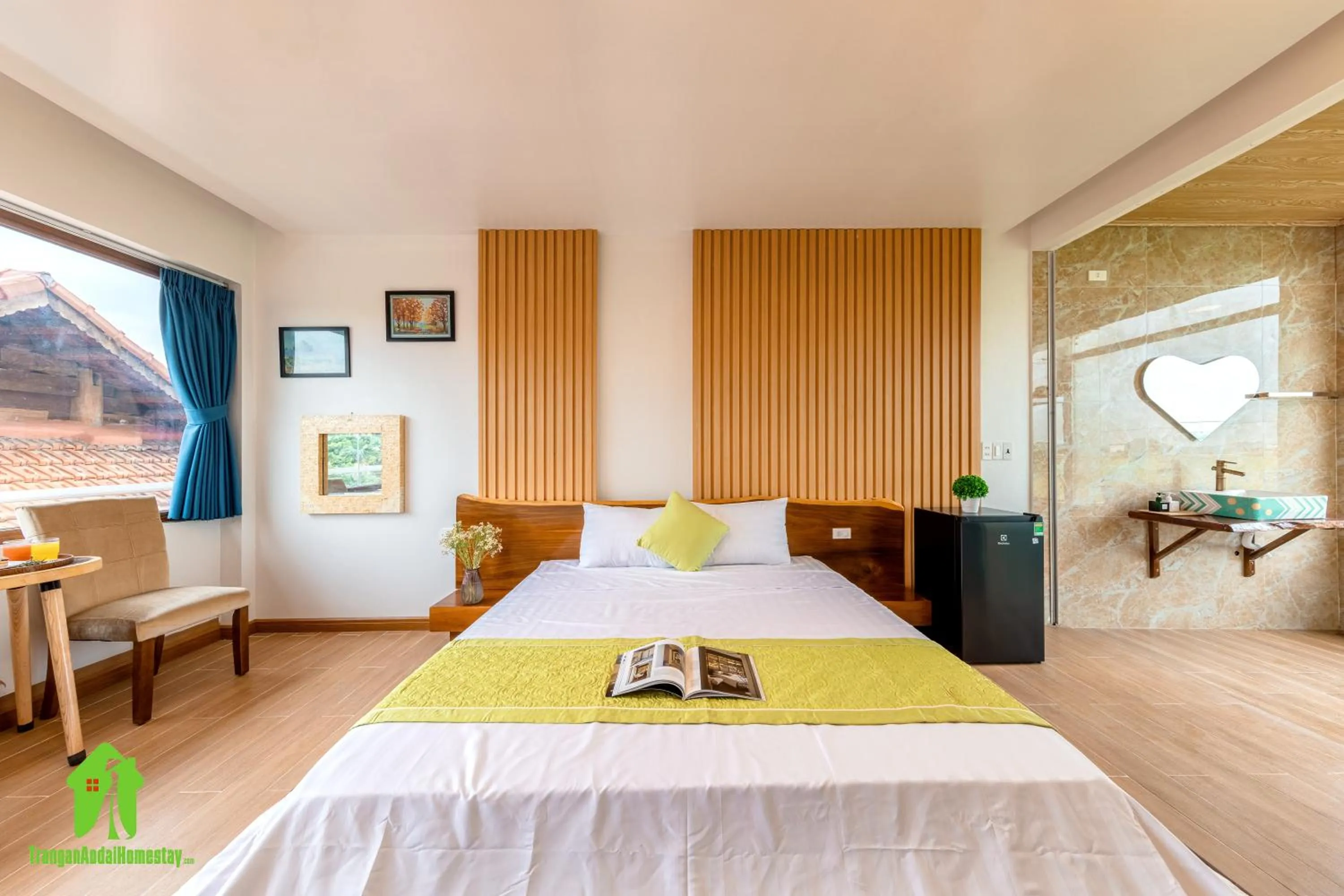 Bedroom, Bed in Trang An Ao Dai Homestay