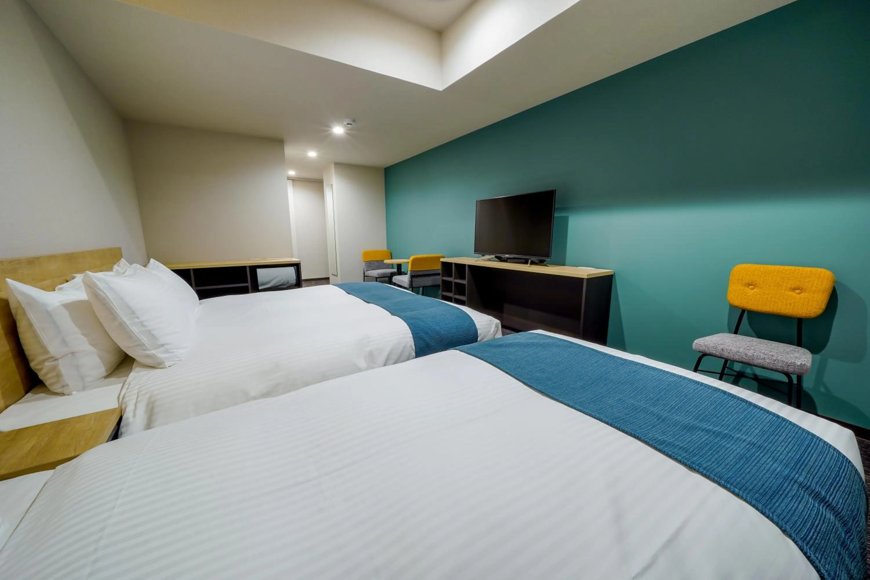 Bed in RESI STAY Heart