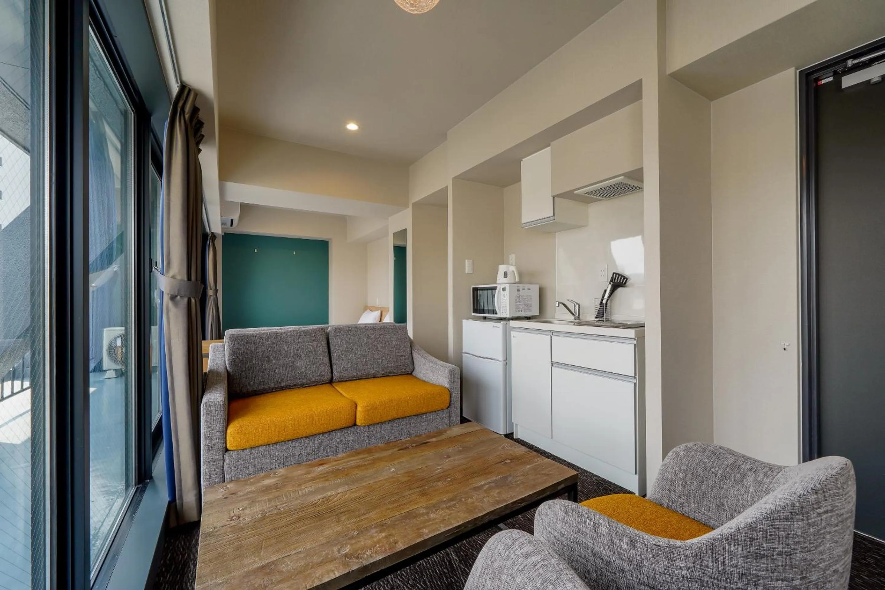 Kitchen or kitchenette in RESI STAY Heart