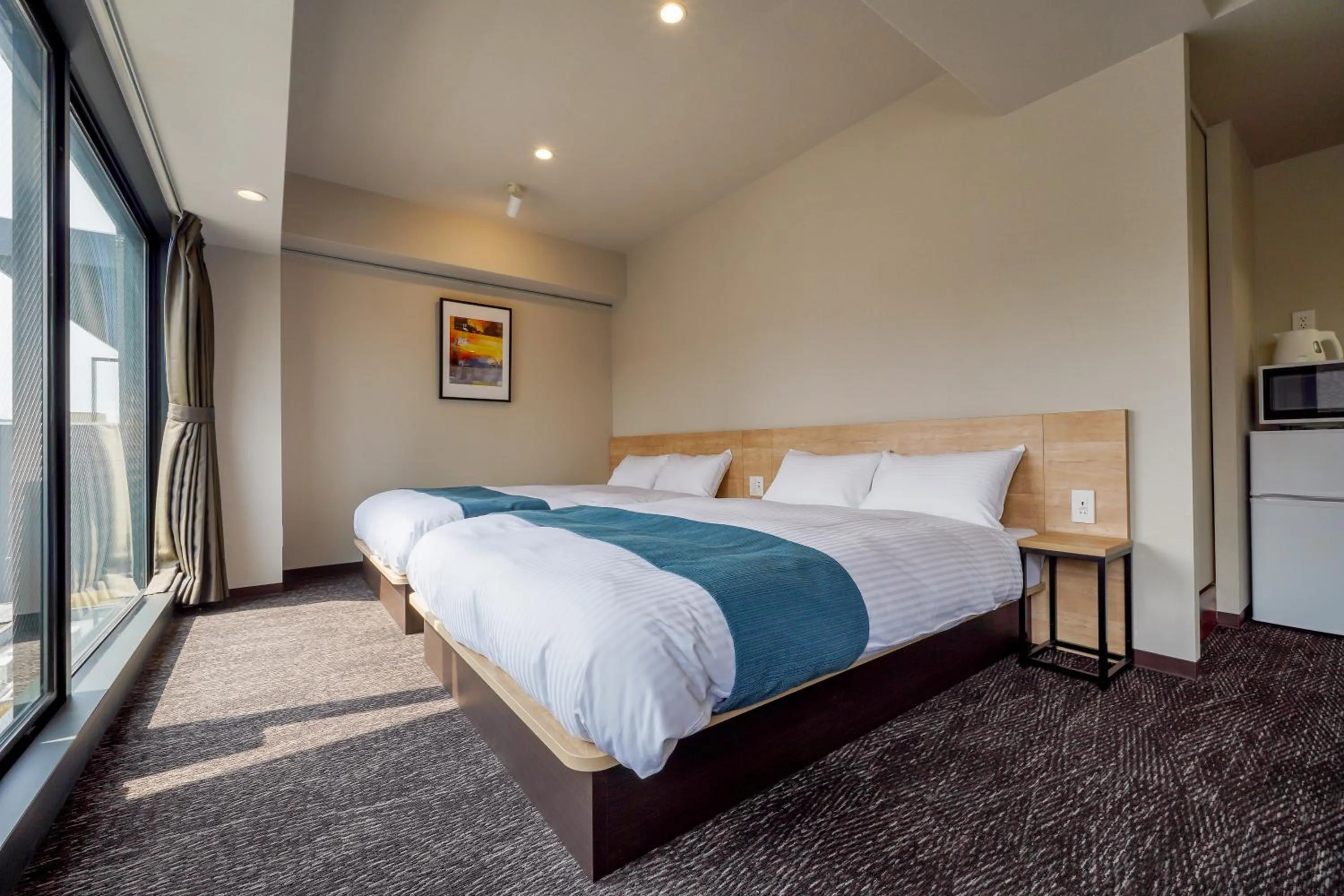 Bed in RESI STAY Heart