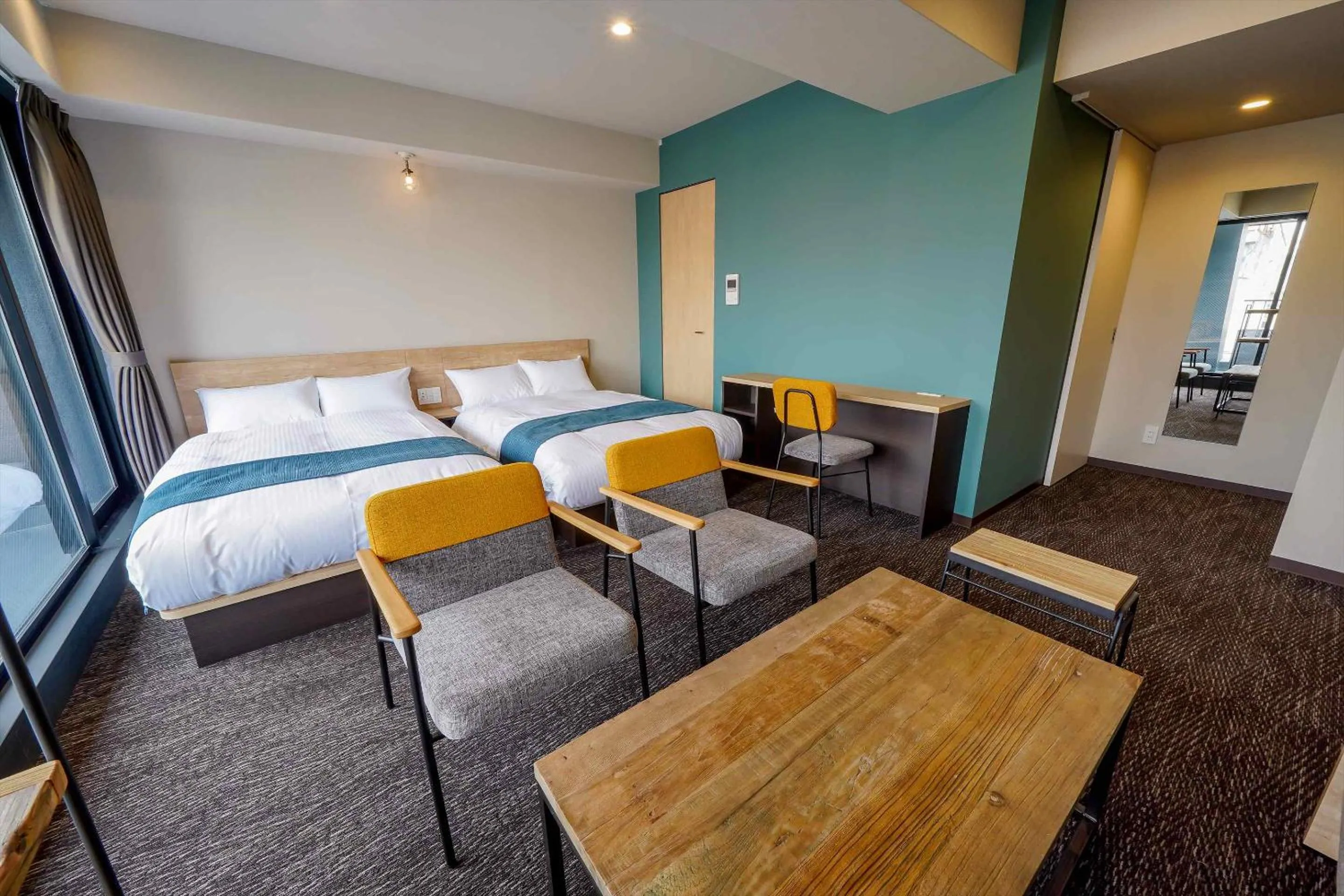 Photo of the whole room, Bed in RESI STAY Heart