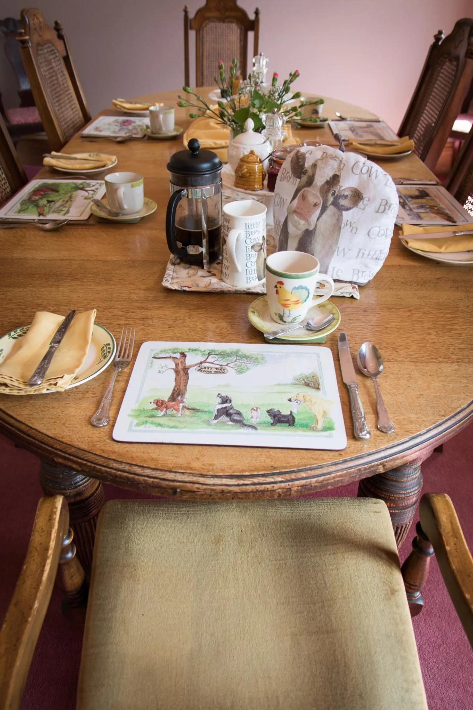 Dining area in Whitehouse Country House