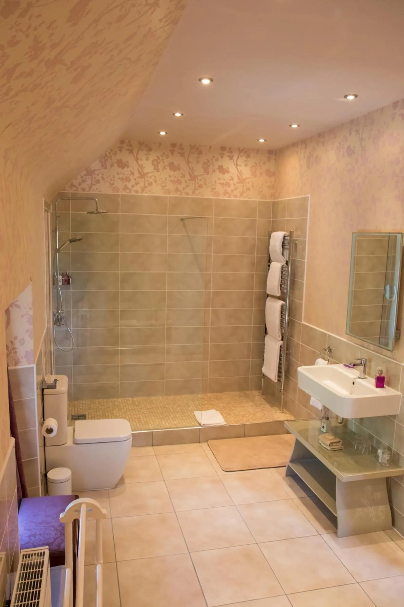 Shower in Whitehouse Country House