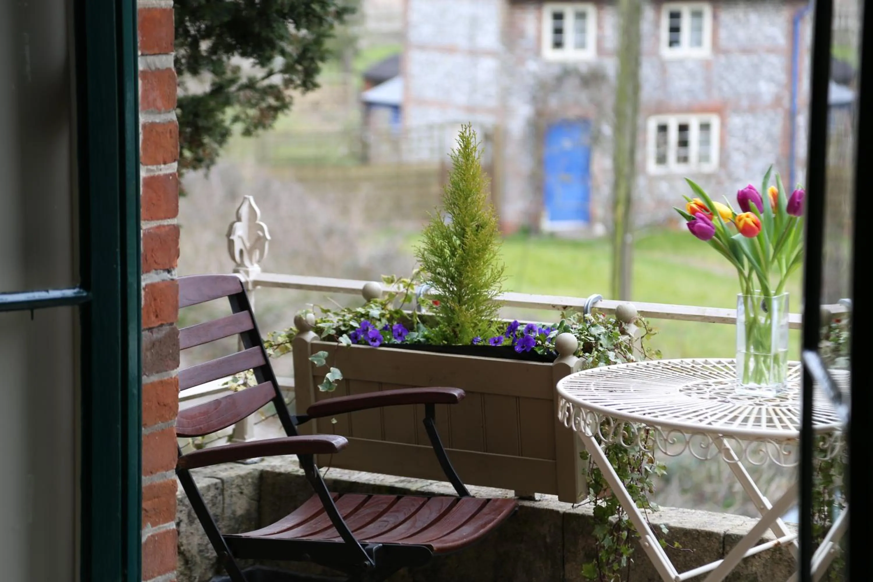 Balcony/Terrace in The Museum Inn