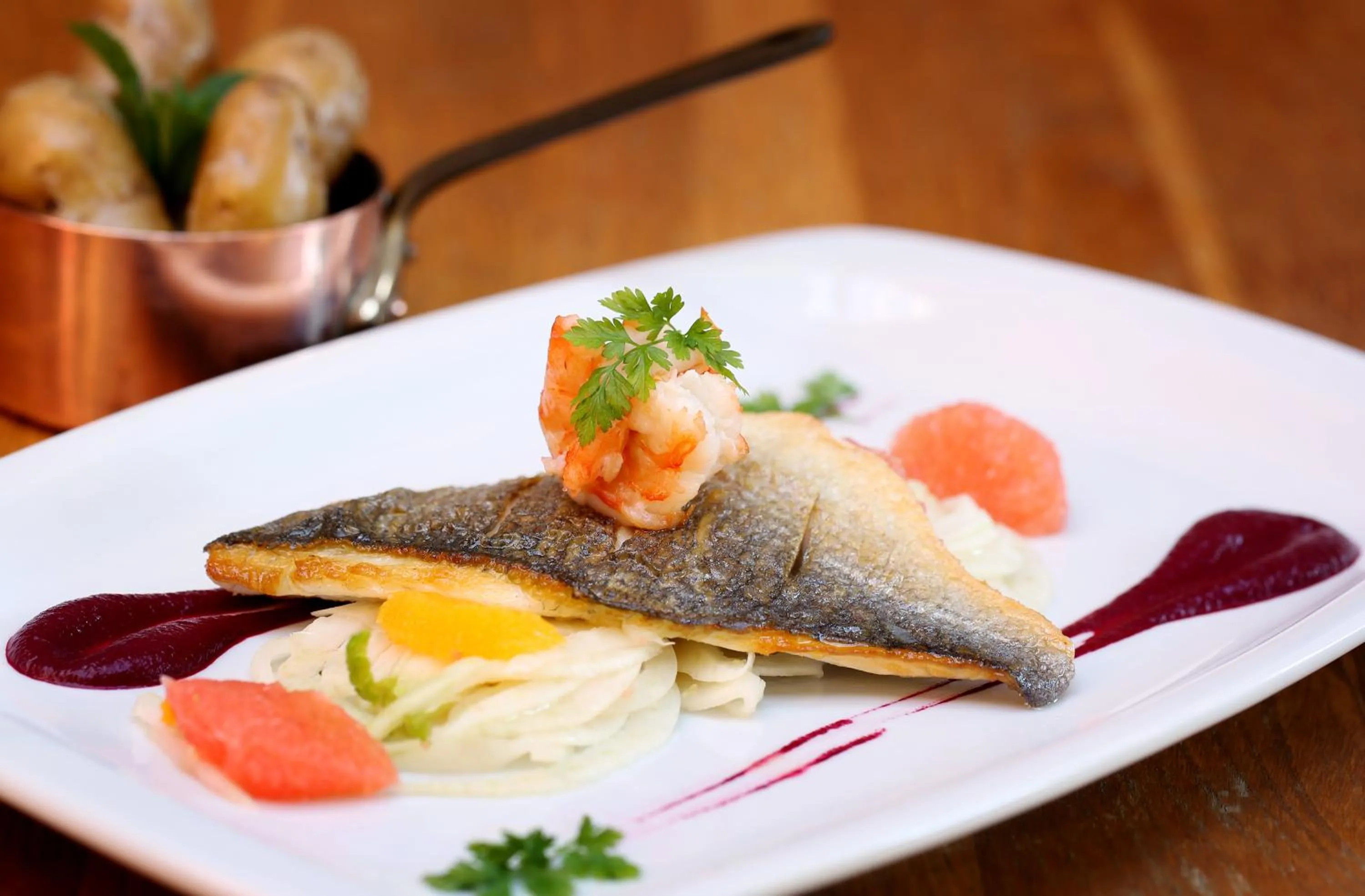 Food close-up in The Museum Inn