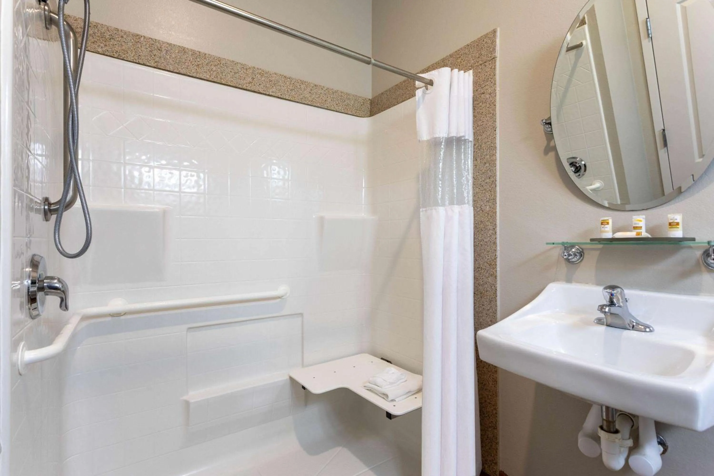 Shower in La Quinta by Wyndham Huntsville Airport Madison