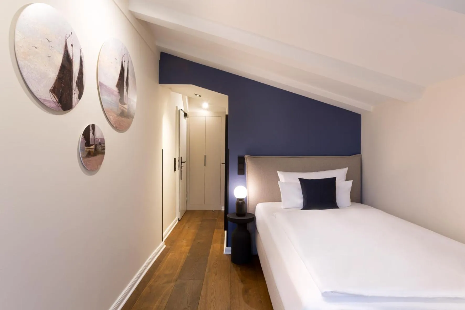 Bed in Hotel Seezeichen Ahrenshoop