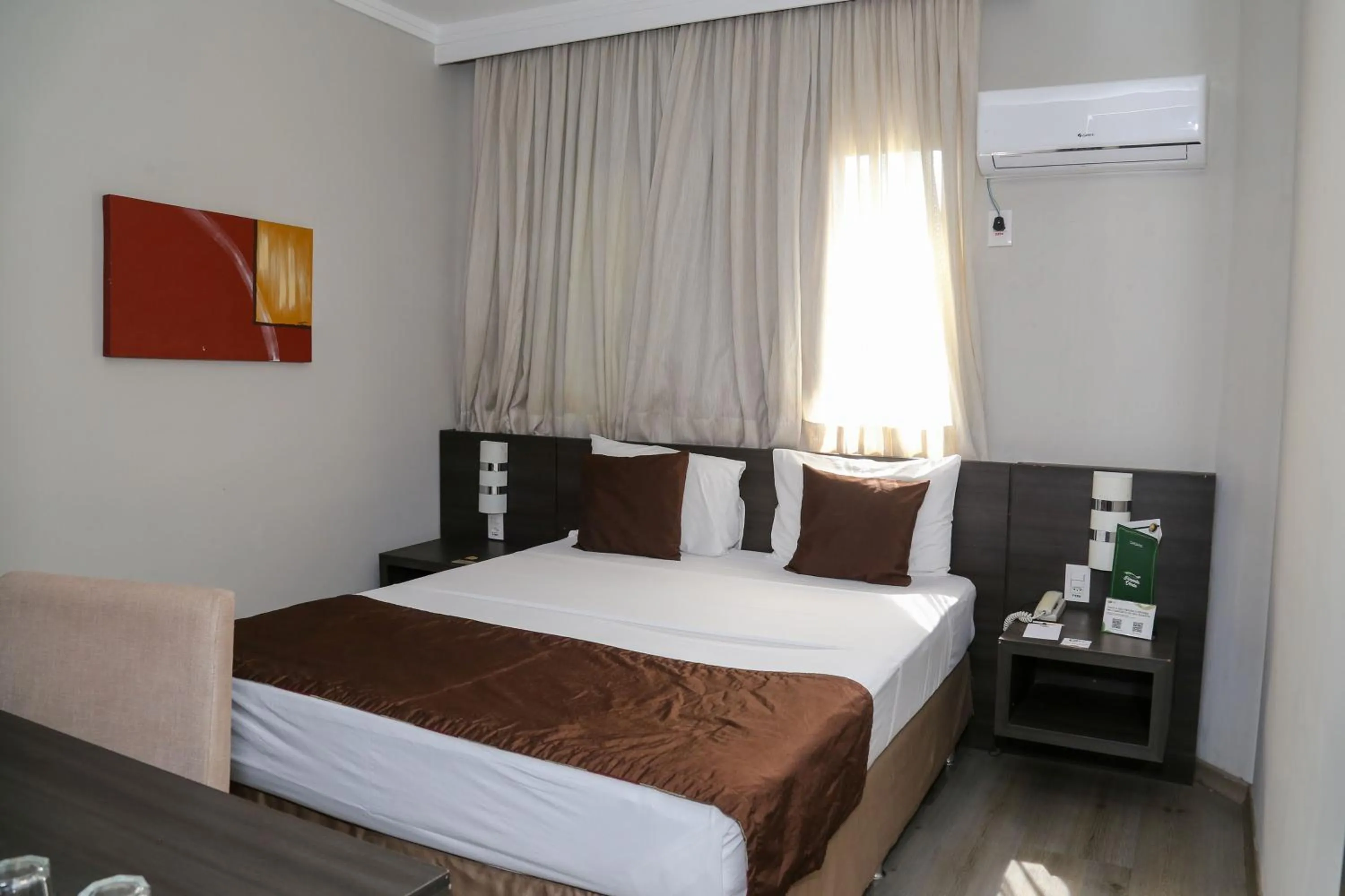 Bedroom, Bed in Class Hotel Guaxupé