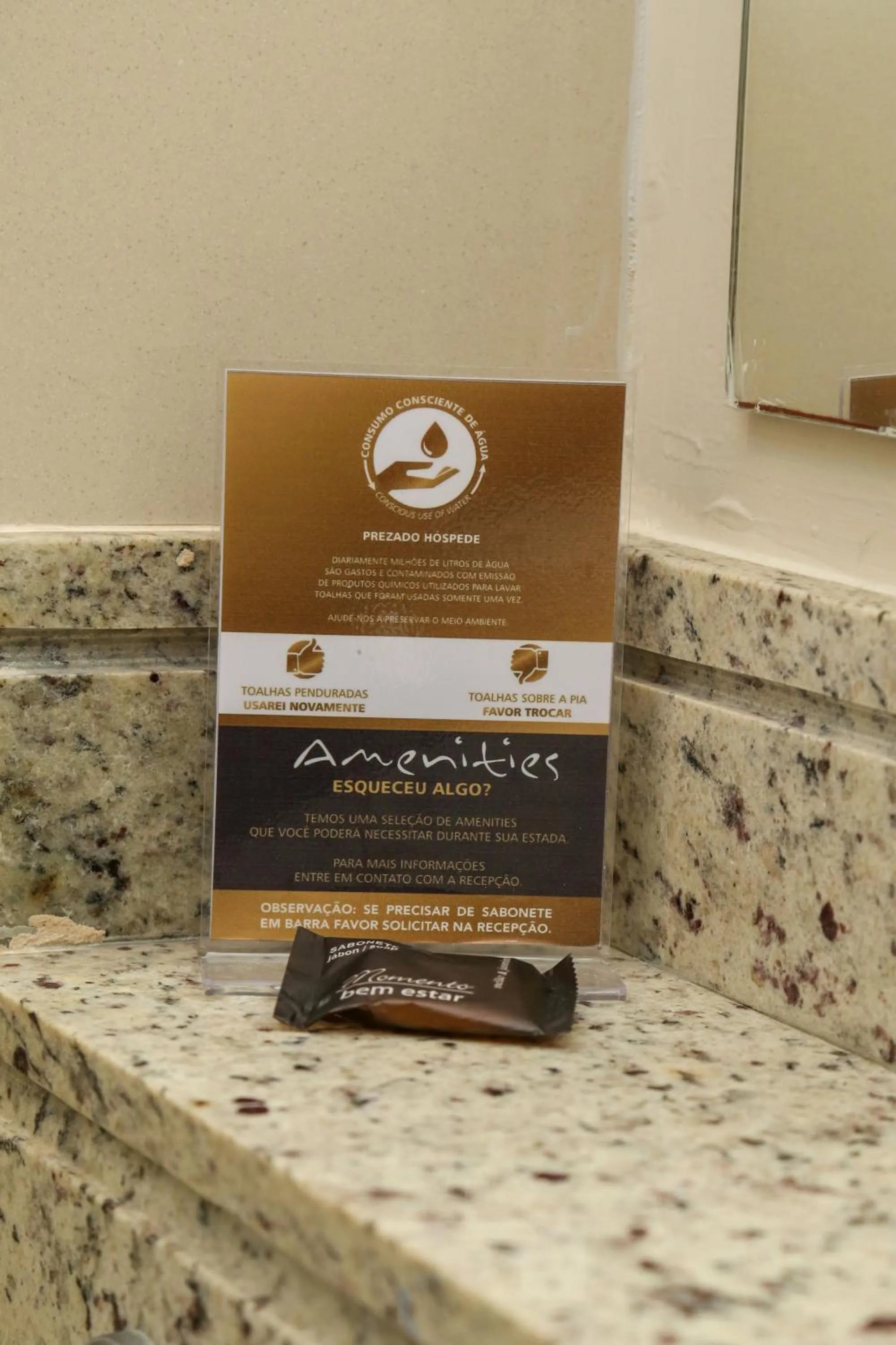 Bathroom in Class Hotel Guaxupé