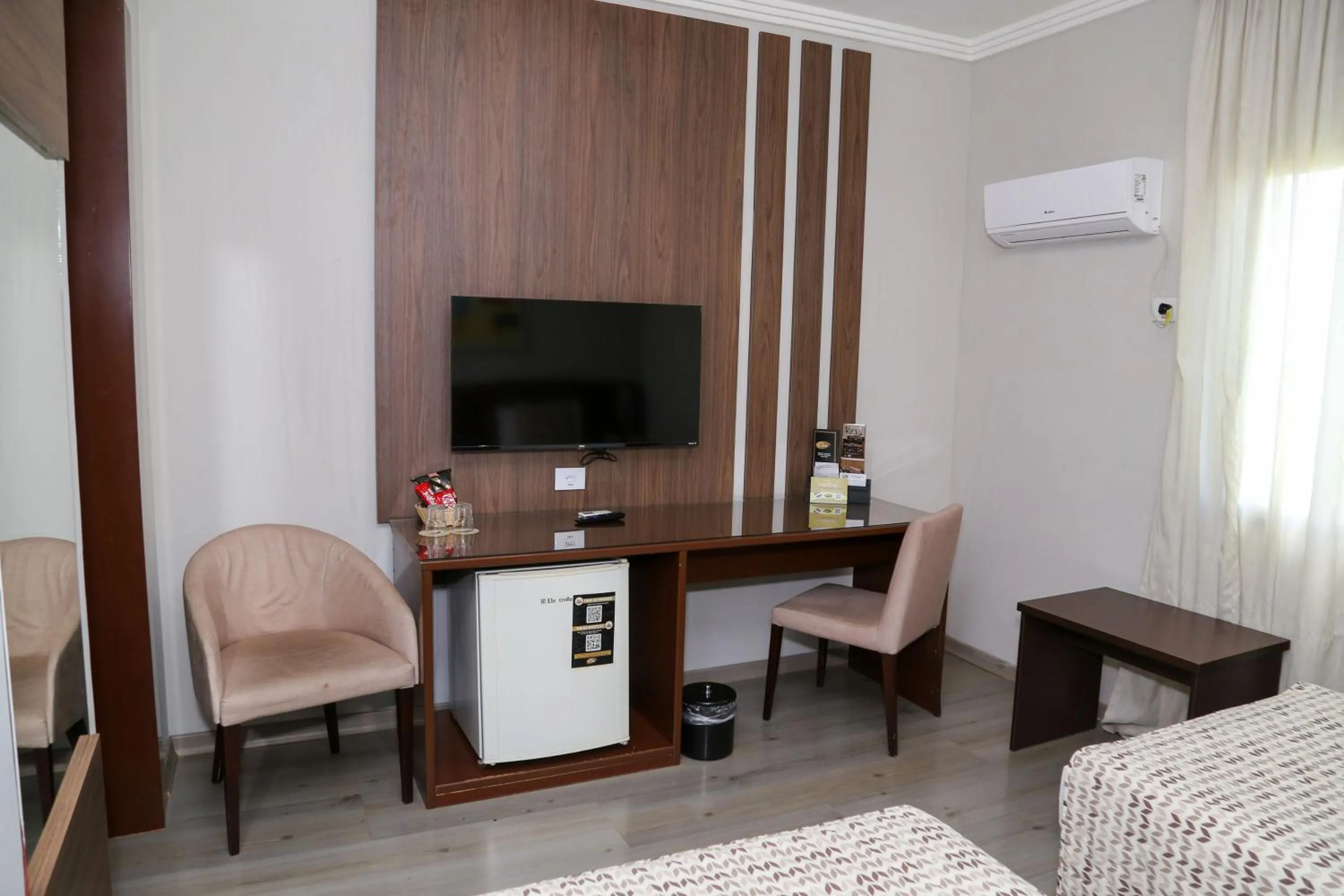 Area and facilities, Bed in Class Hotel Guaxupé