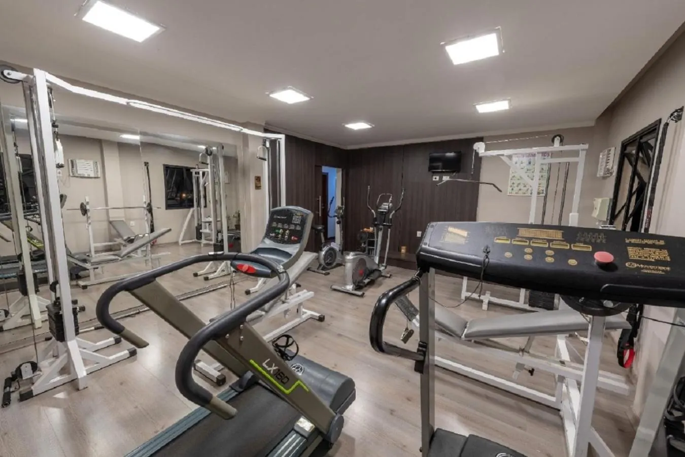 Fitness centre/facilities in Class Hotel Guaxupé