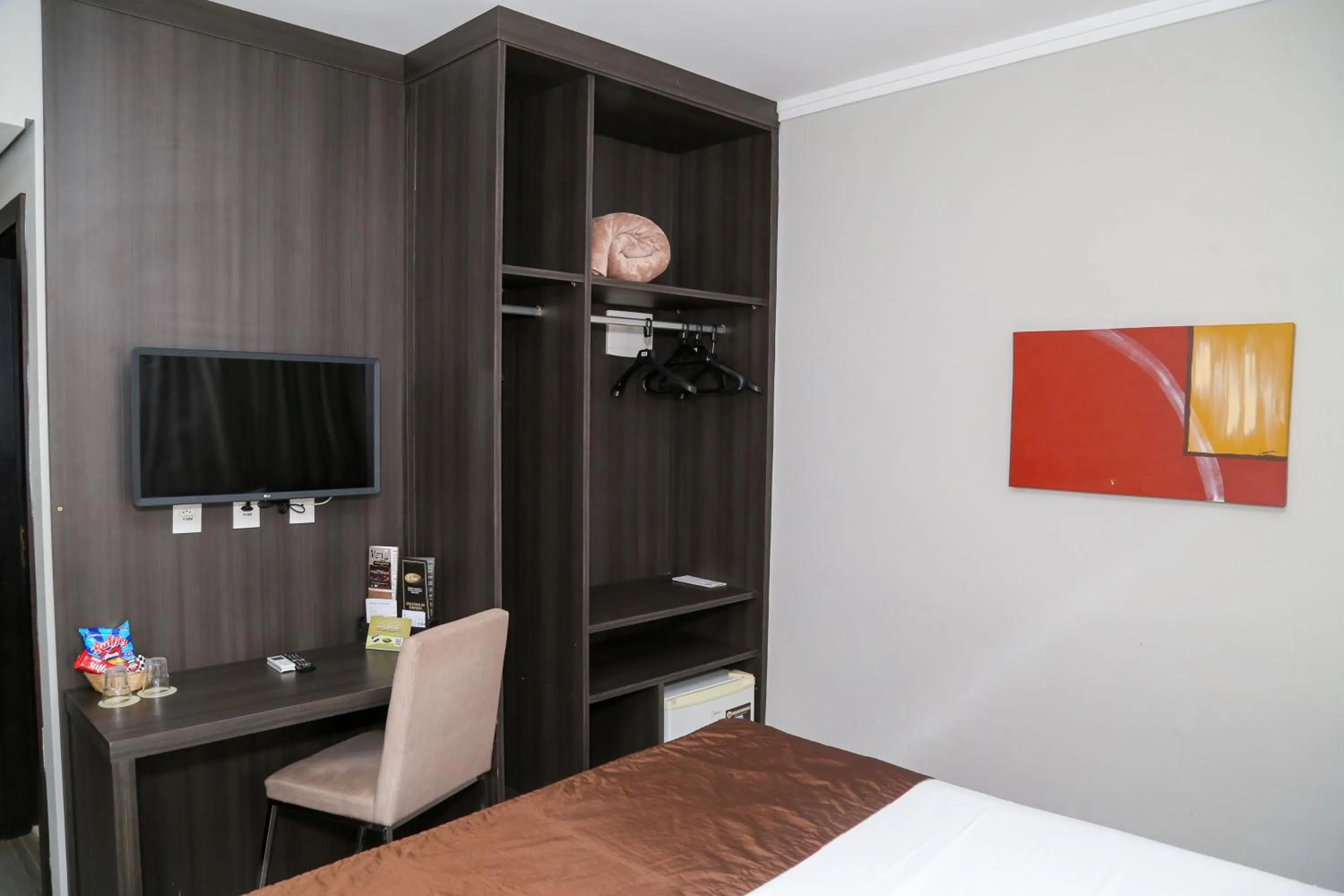 Area and facilities, Bed in Class Hotel Guaxupé