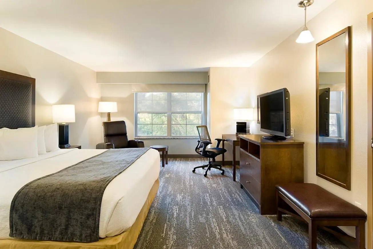 Bed in ClubHouse Hotel and Suites