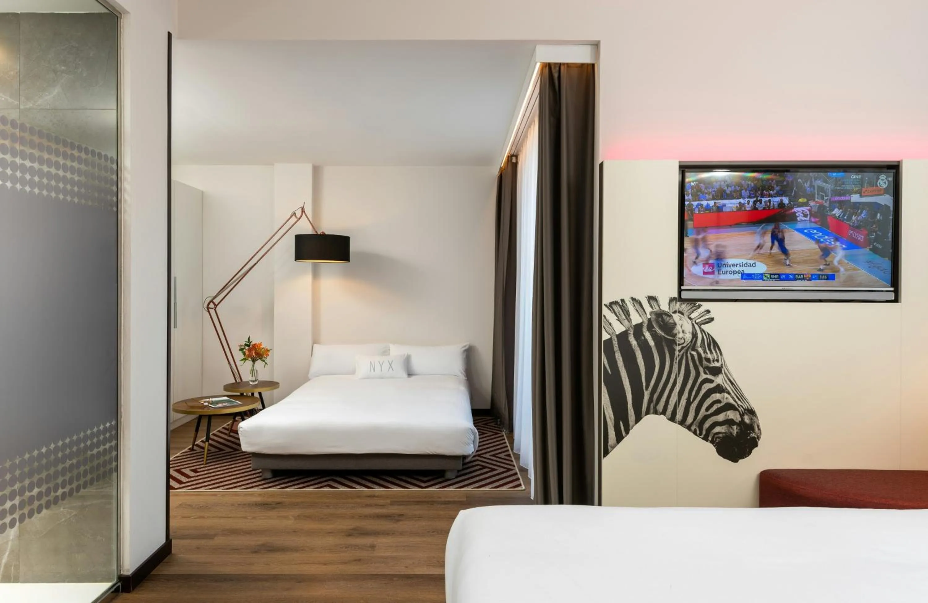 Photo of the whole room, Bed in NYX Hotel Bilbao by Leonardo Hotels