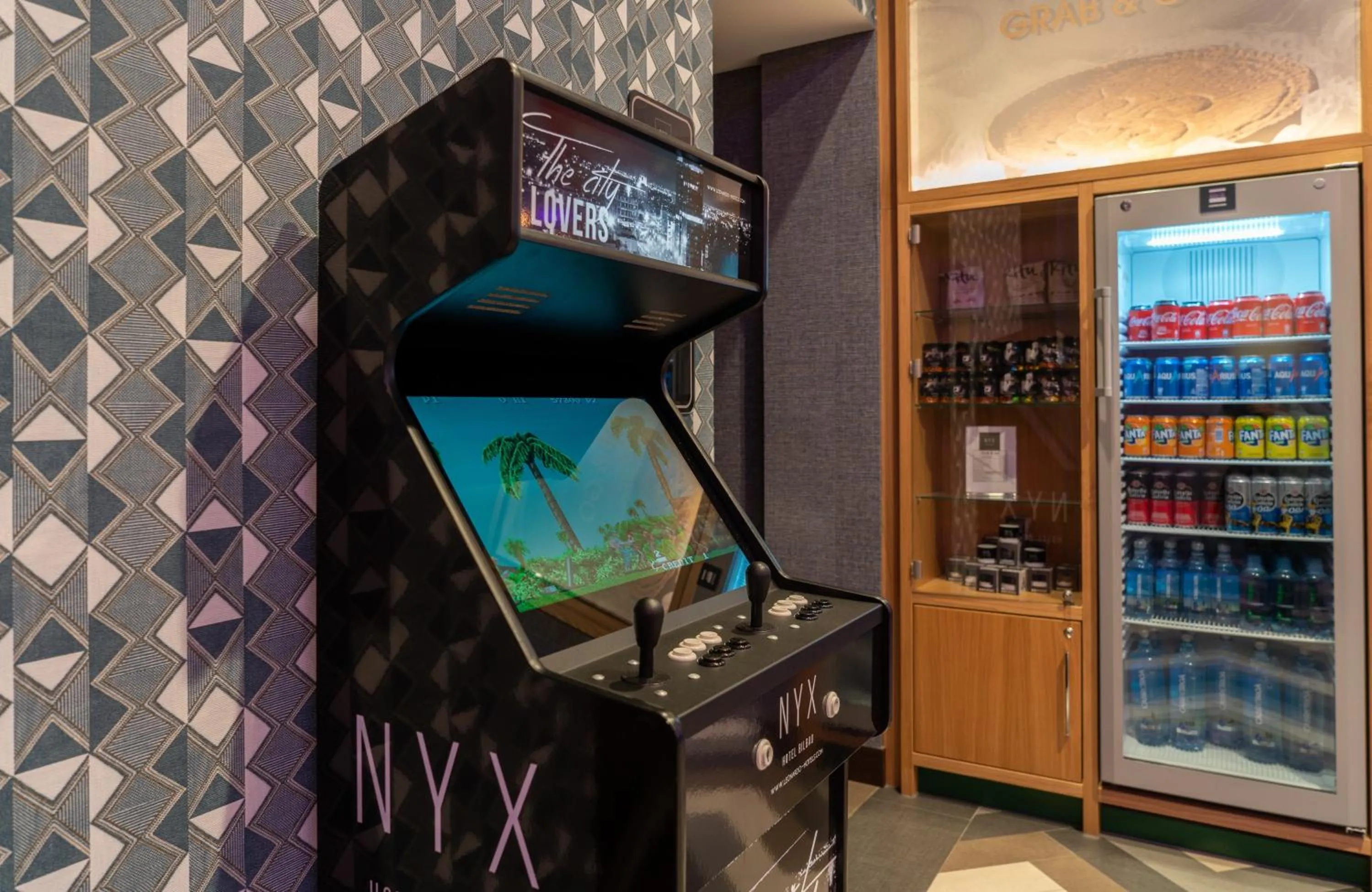 Game Room in NYX Hotel Bilbao by Leonardo Hotels