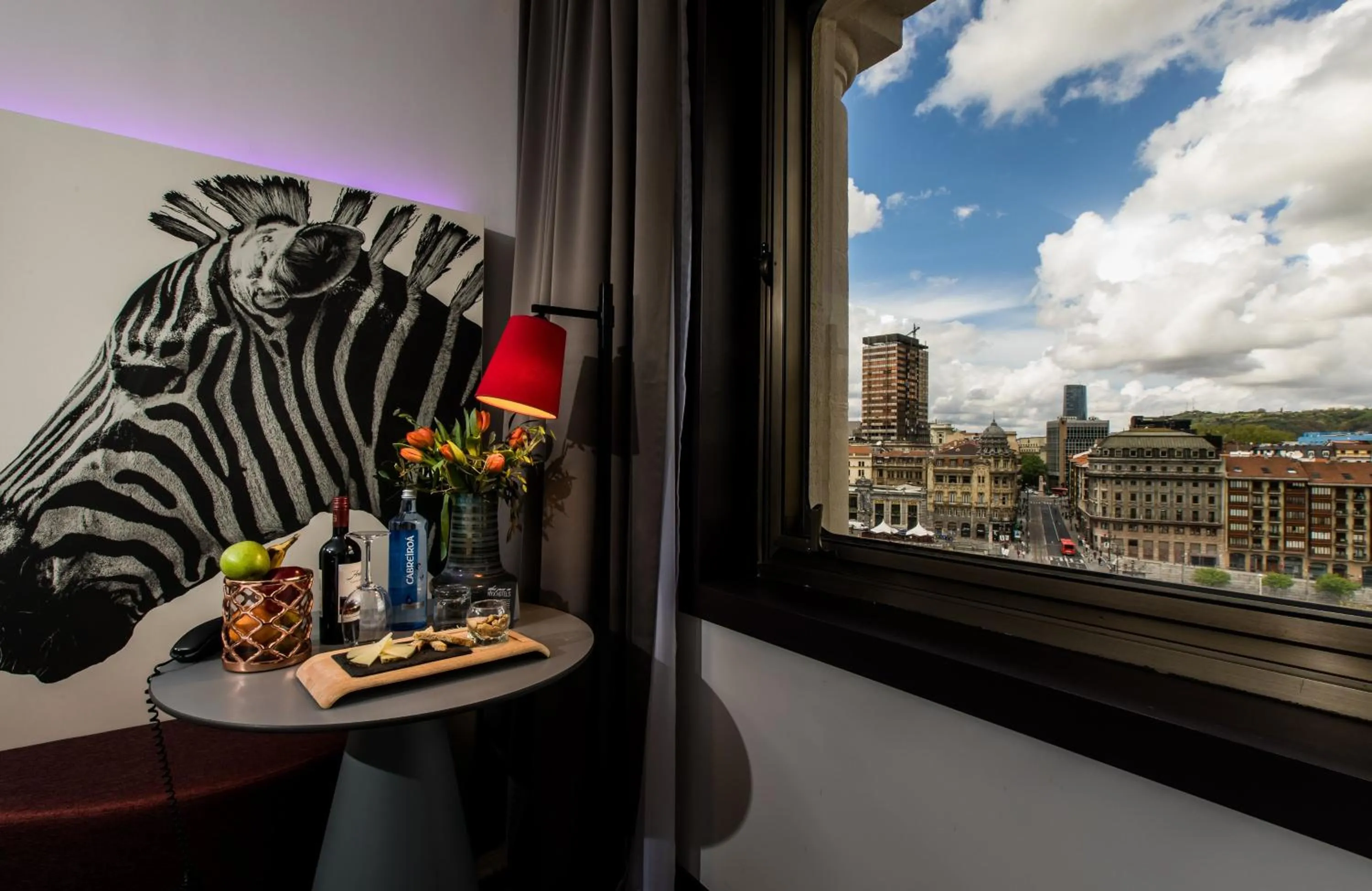 Bedroom in NYX Hotel Bilbao by Leonardo Hotels