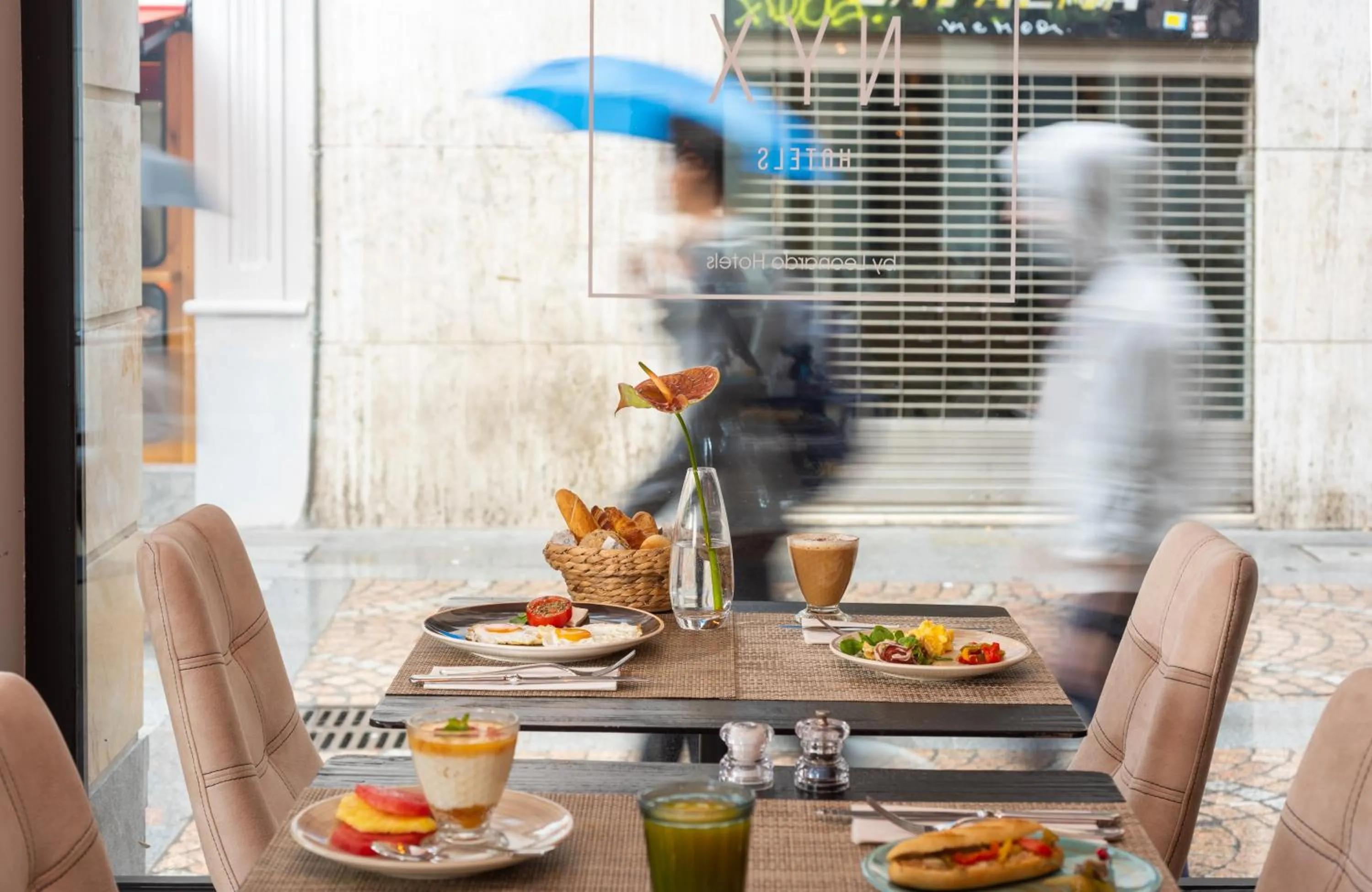 Breakfast in NYX Hotel Bilbao by Leonardo Hotels