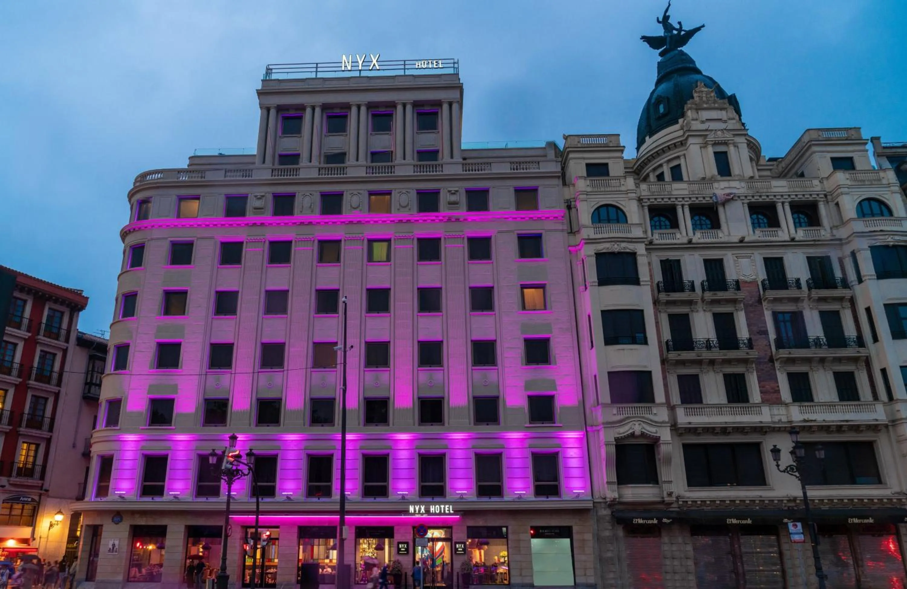 Property building in NYX Hotel Bilbao by Leonardo Hotels
