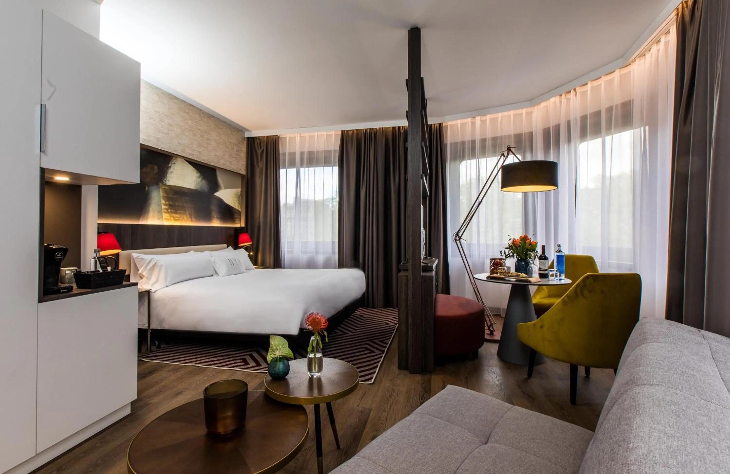 Photo of the whole room, Bed in NYX Hotel Bilbao by Leonardo Hotels