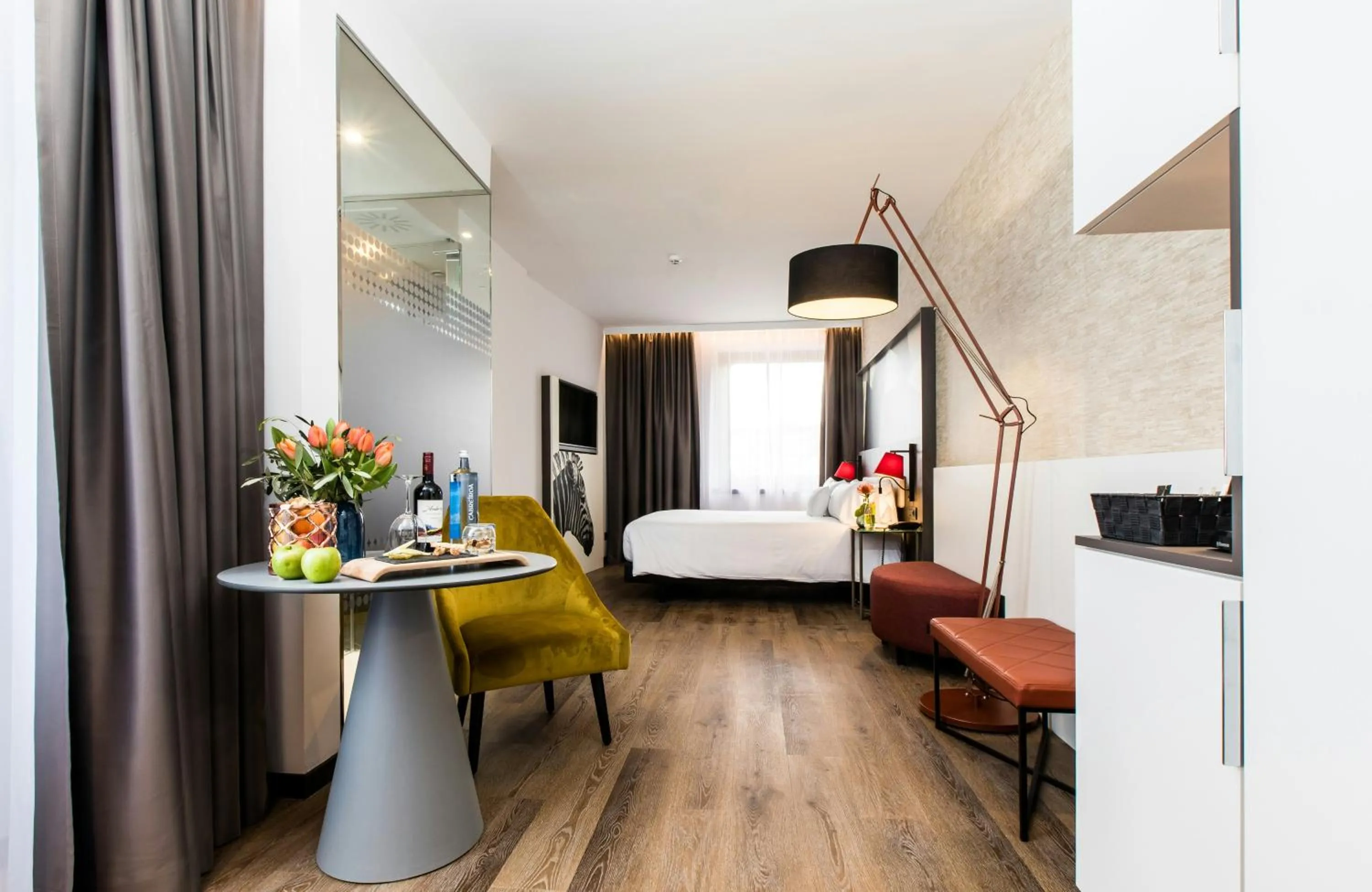 Photo of the whole room, Bed in NYX Hotel Bilbao by Leonardo Hotels