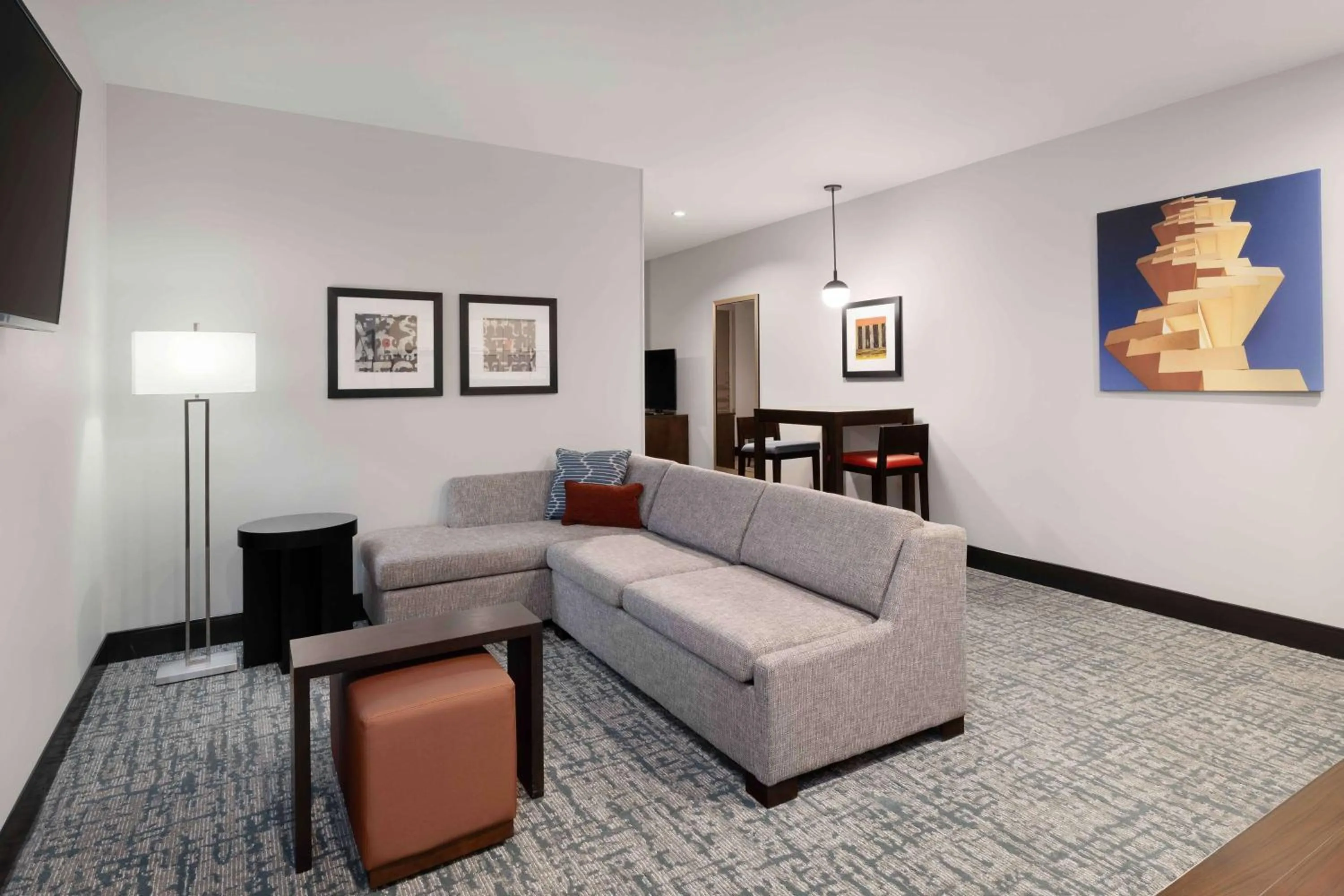 Living room in Homewood Suites- Denver Downtown Convention Center