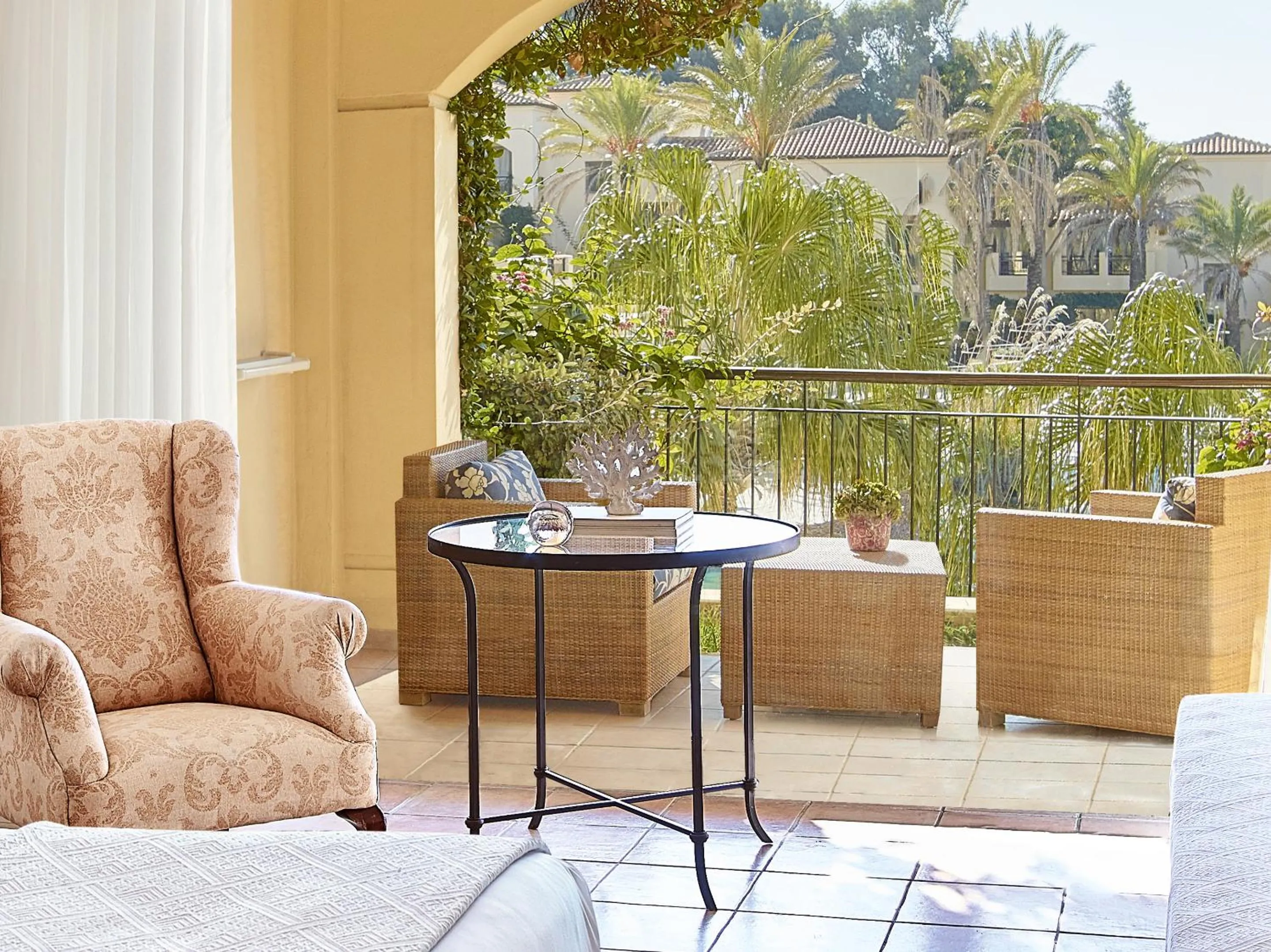 Balcony/Terrace in Grecotel LUXME Oasis at Riviera Olympia & Aqua Park