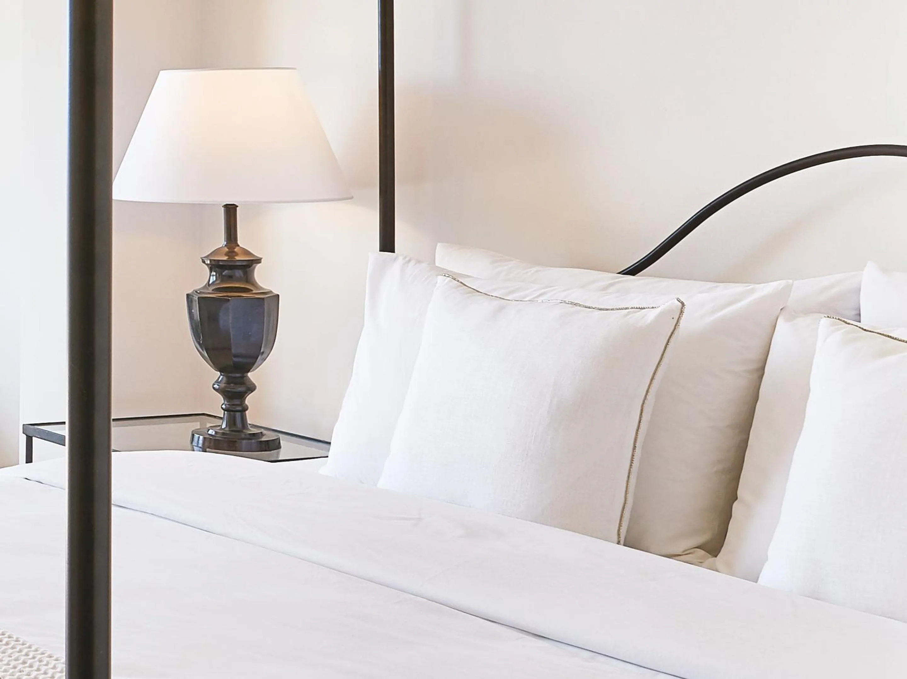 Bed in Grecotel LUXME Oasis at Riviera Olympia & Aqua Park