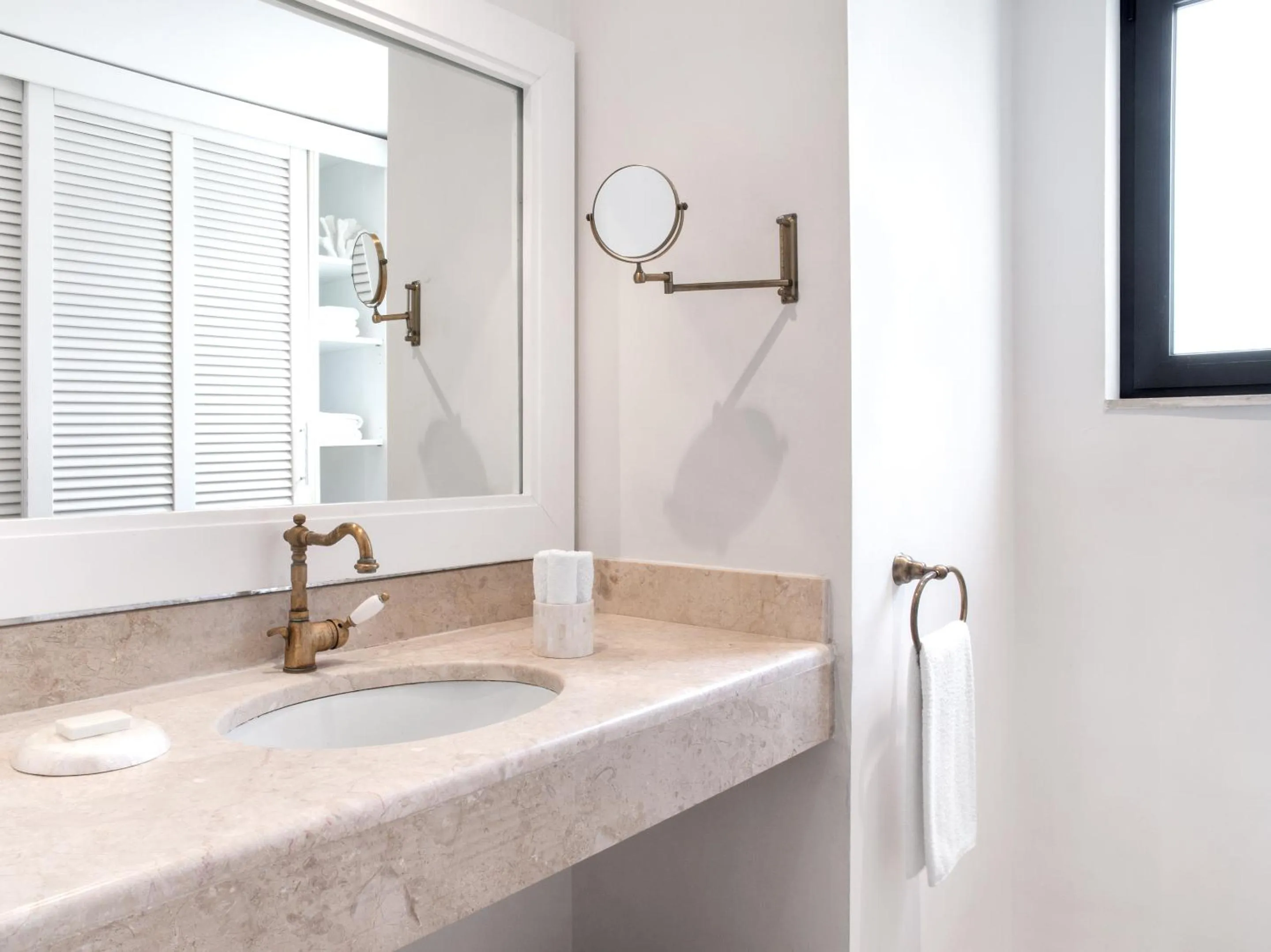 Bathroom in Grecotel LUXME Oasis at Riviera Olympia & Aqua Park