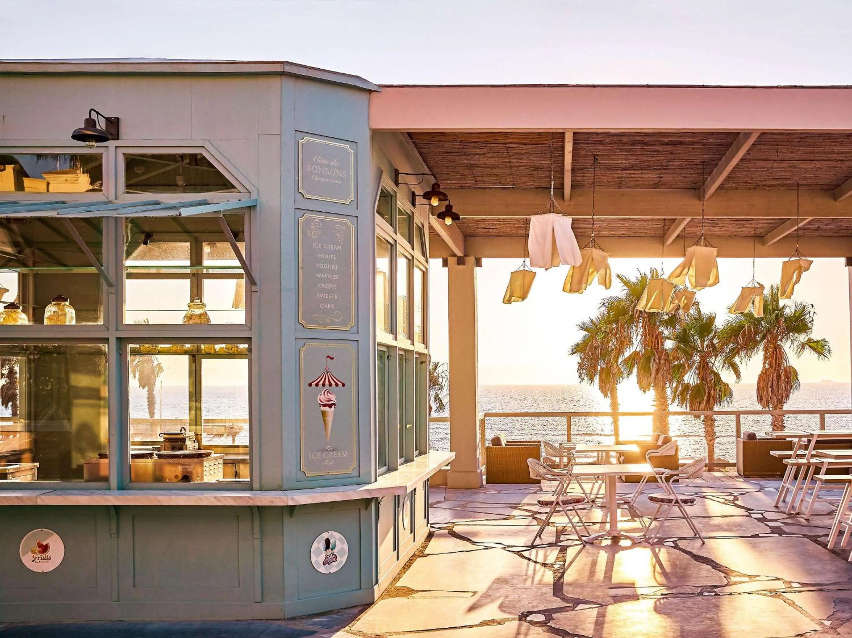 Balcony/Terrace in Grecotel LUXME Oasis at Riviera Olympia & Aqua Park