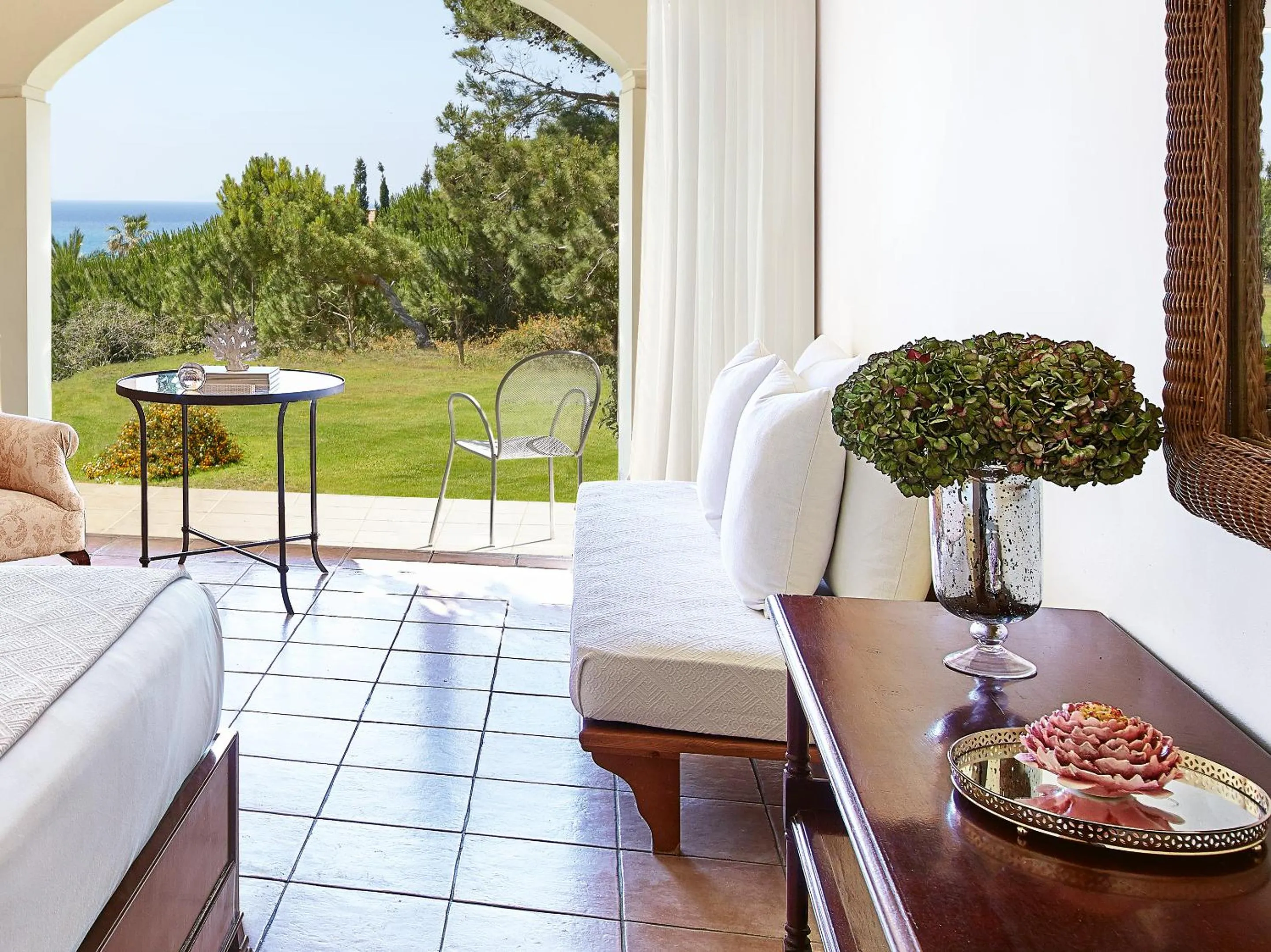 Patio in Grecotel LUXME Oasis at Riviera Olympia & Aqua Park