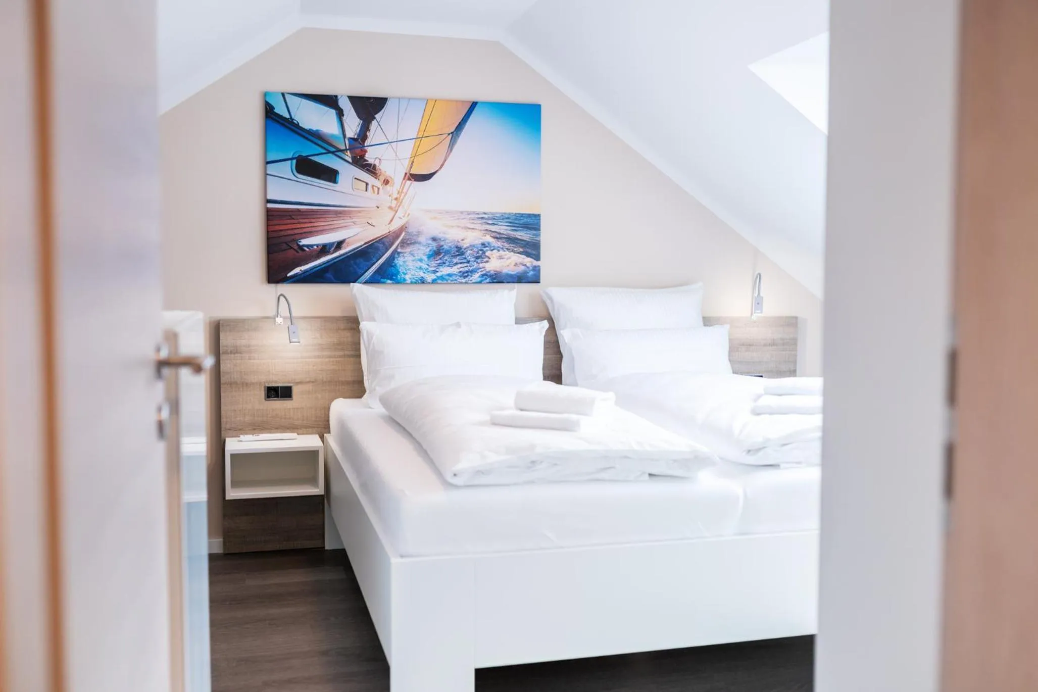 Bed in AKZENT Apartmenthotel Binz