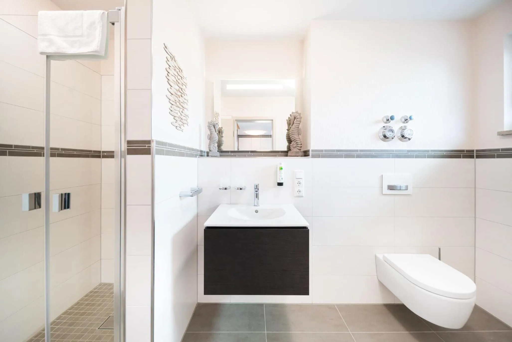 Bathroom in AKZENT Apartmenthotel Binz