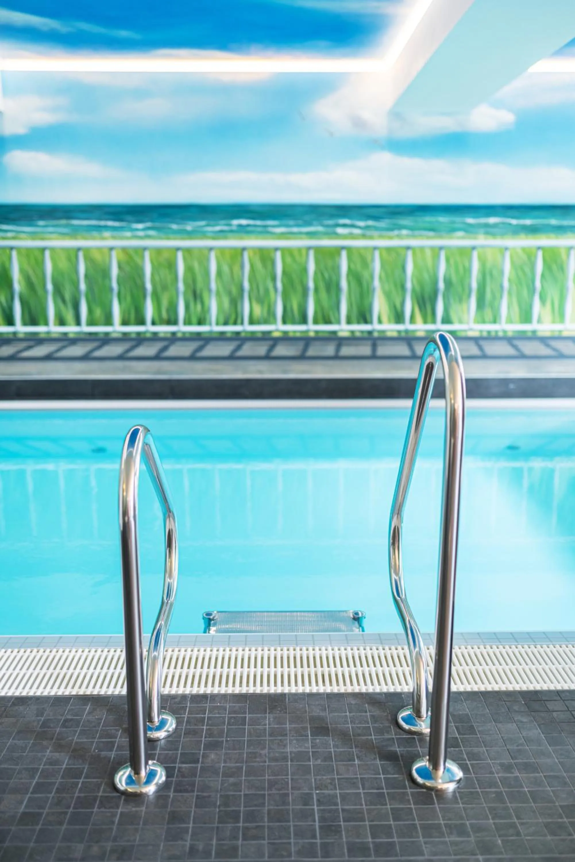 Swimming pool in AKZENT Apartmenthotel Binz