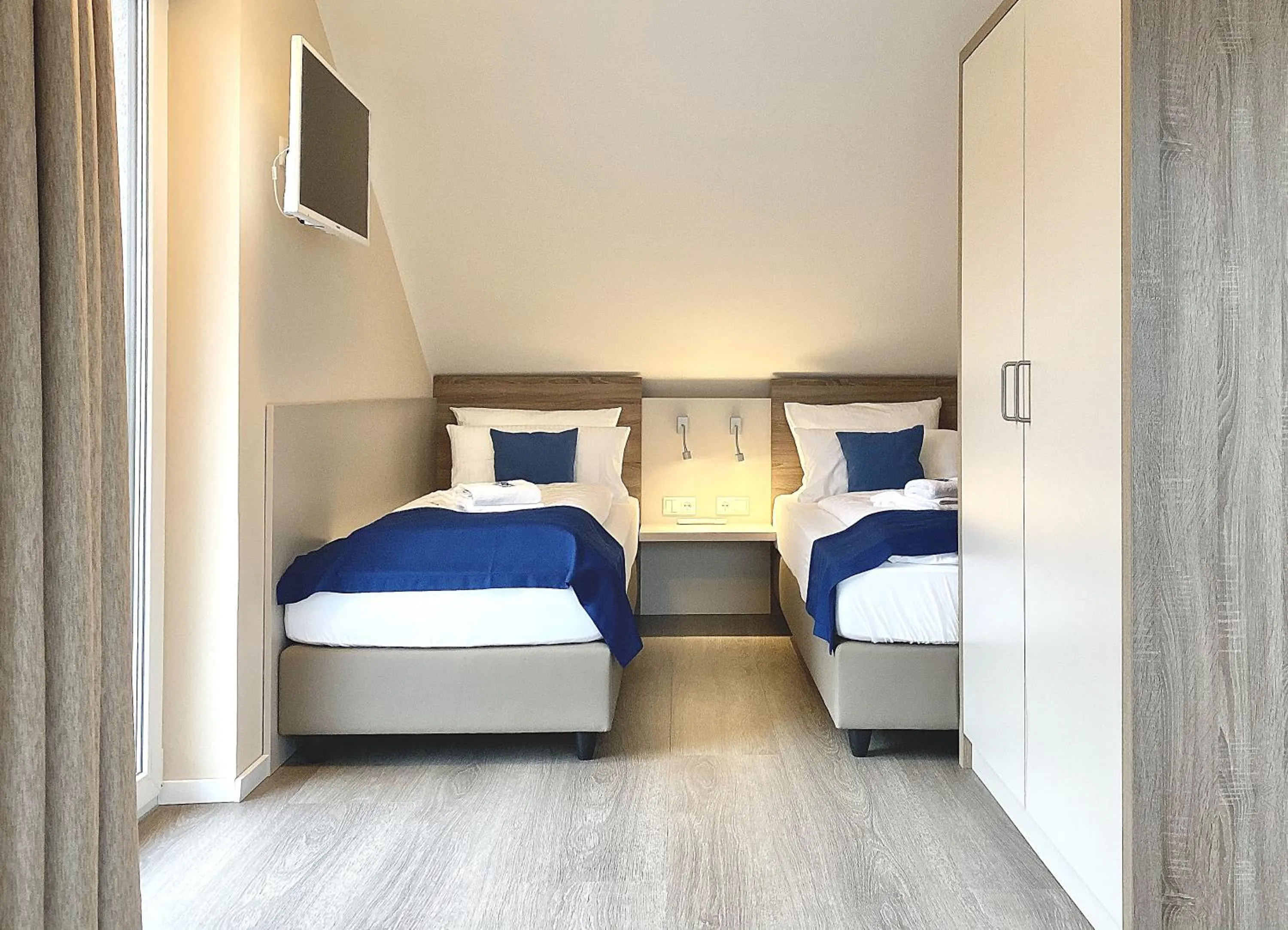 Bed in AKZENT Apartmenthotel Binz