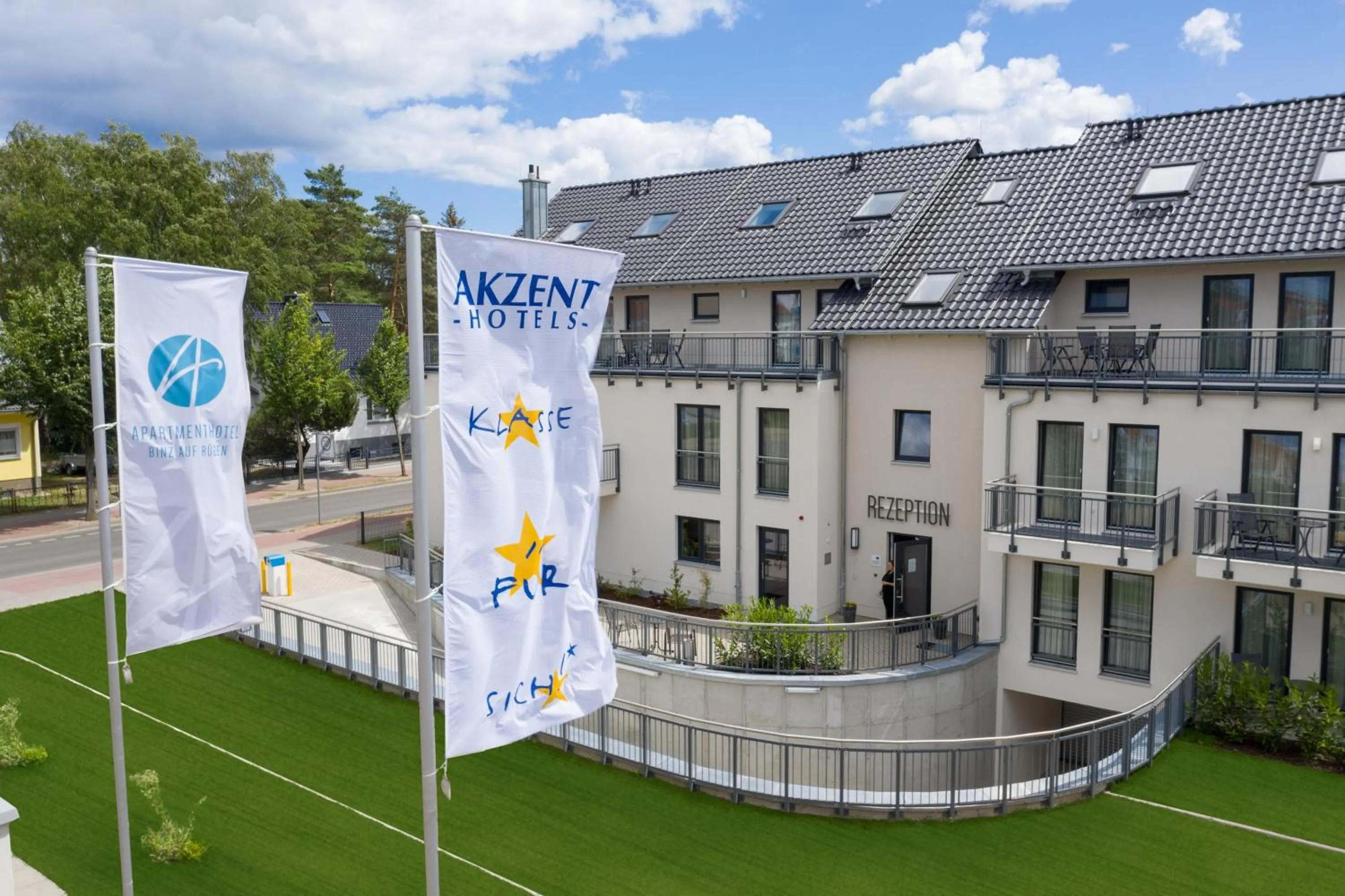 Property building in AKZENT Apartmenthotel Binz