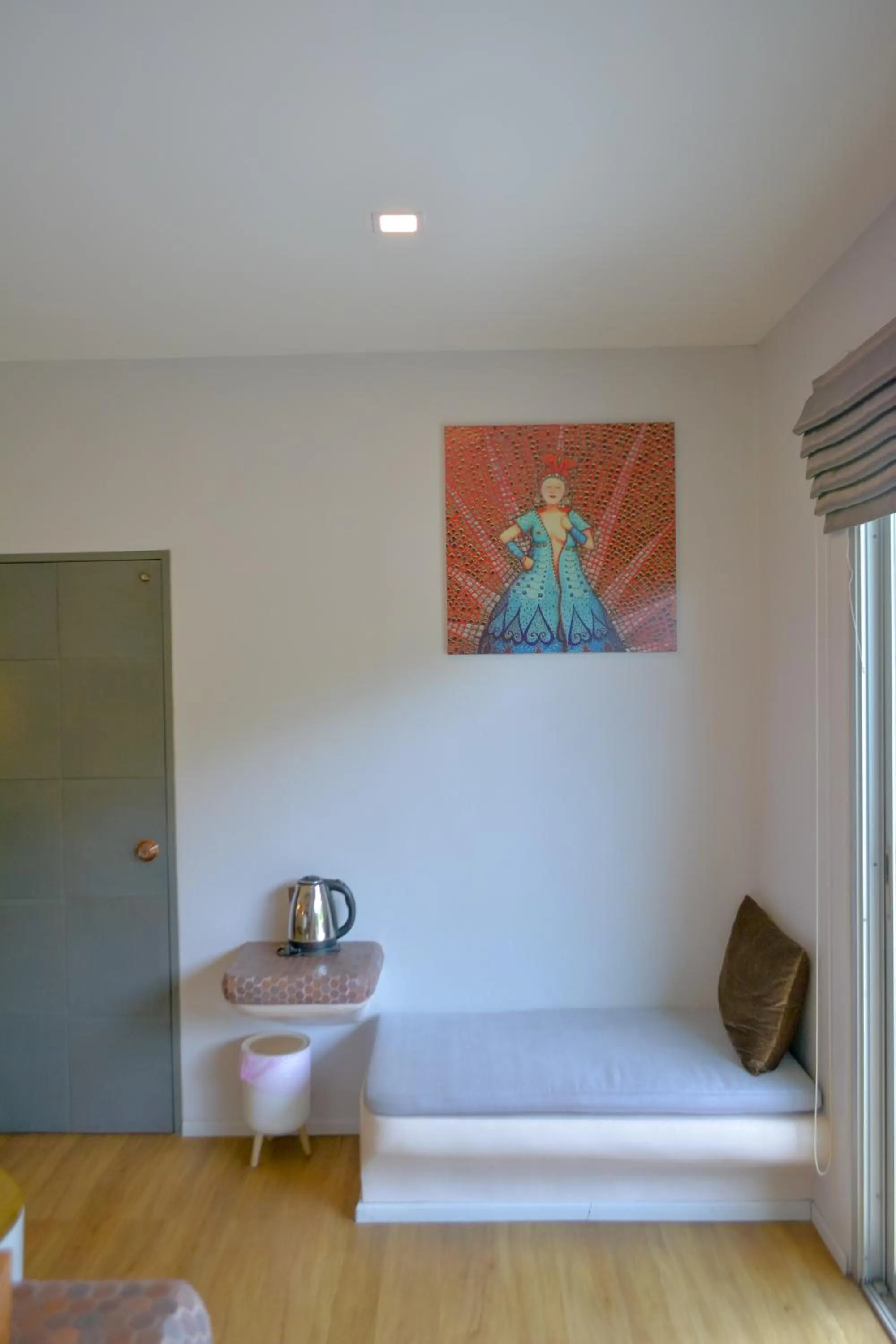 Bed in Le Divine Comedie Beach Resort