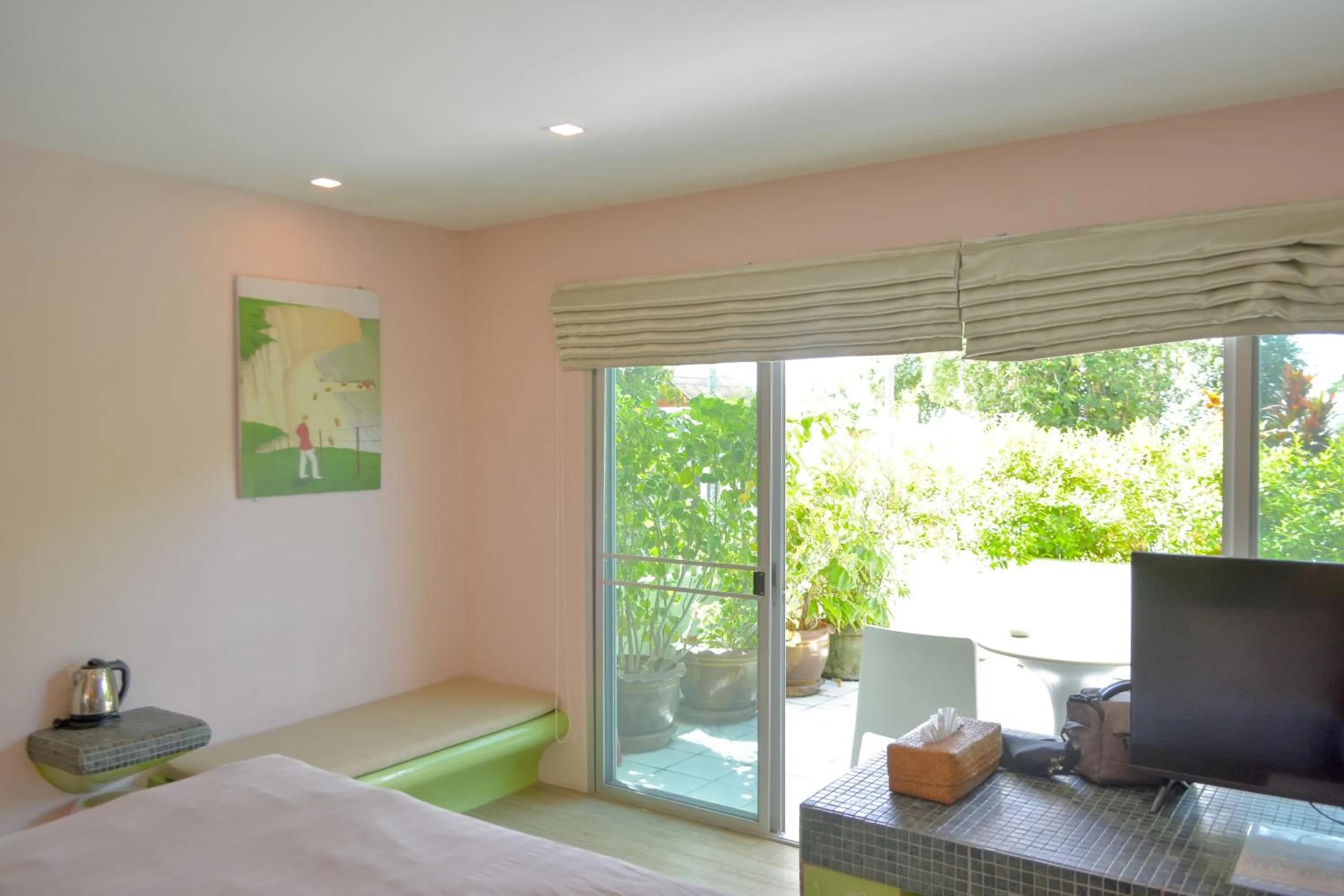 Deluxe Double Room with Terrace in Le Divine Comedie Beach Resort