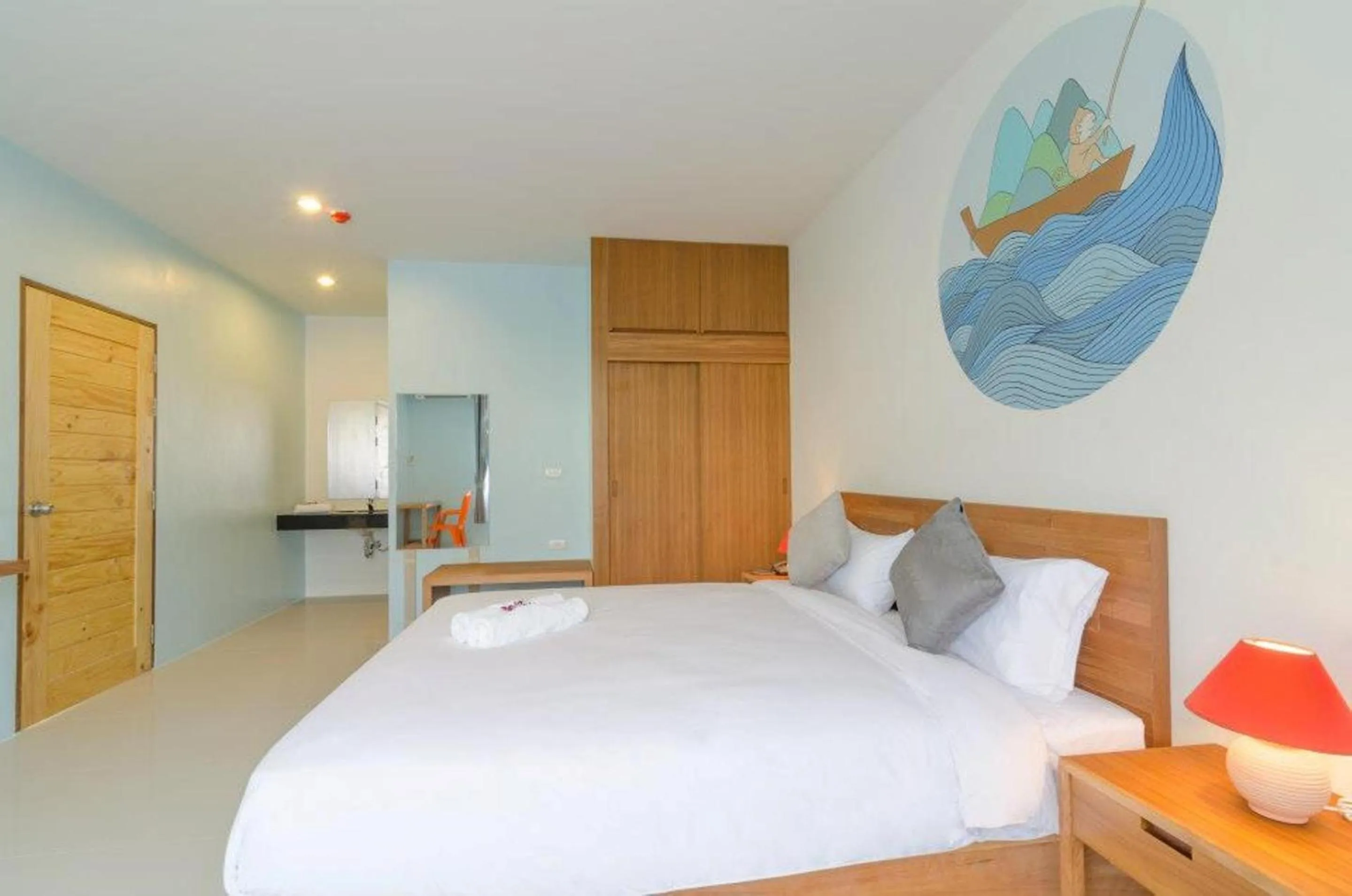 Photo of the whole room, Bed in Ao Nang Miti Resort
