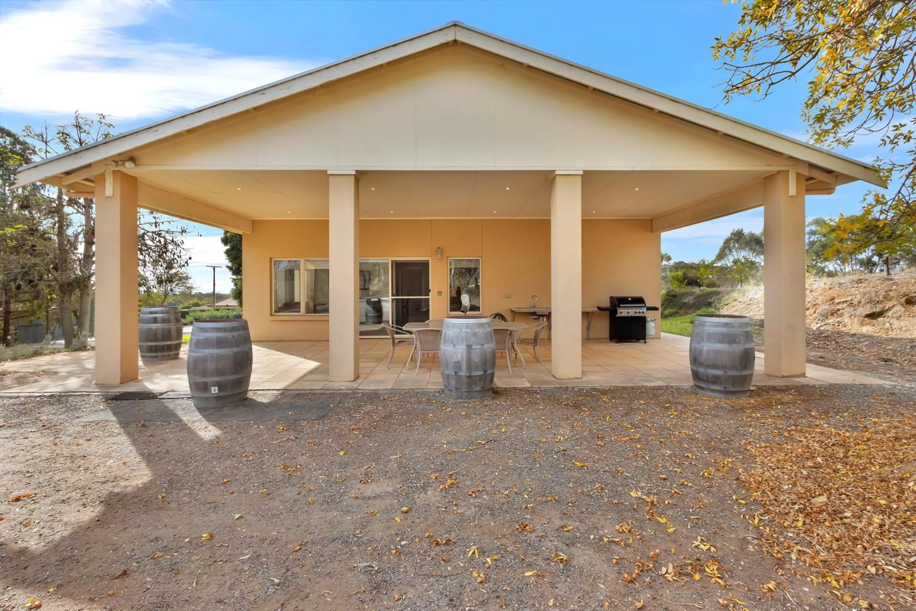 Patio in Lambert Estate Retreat