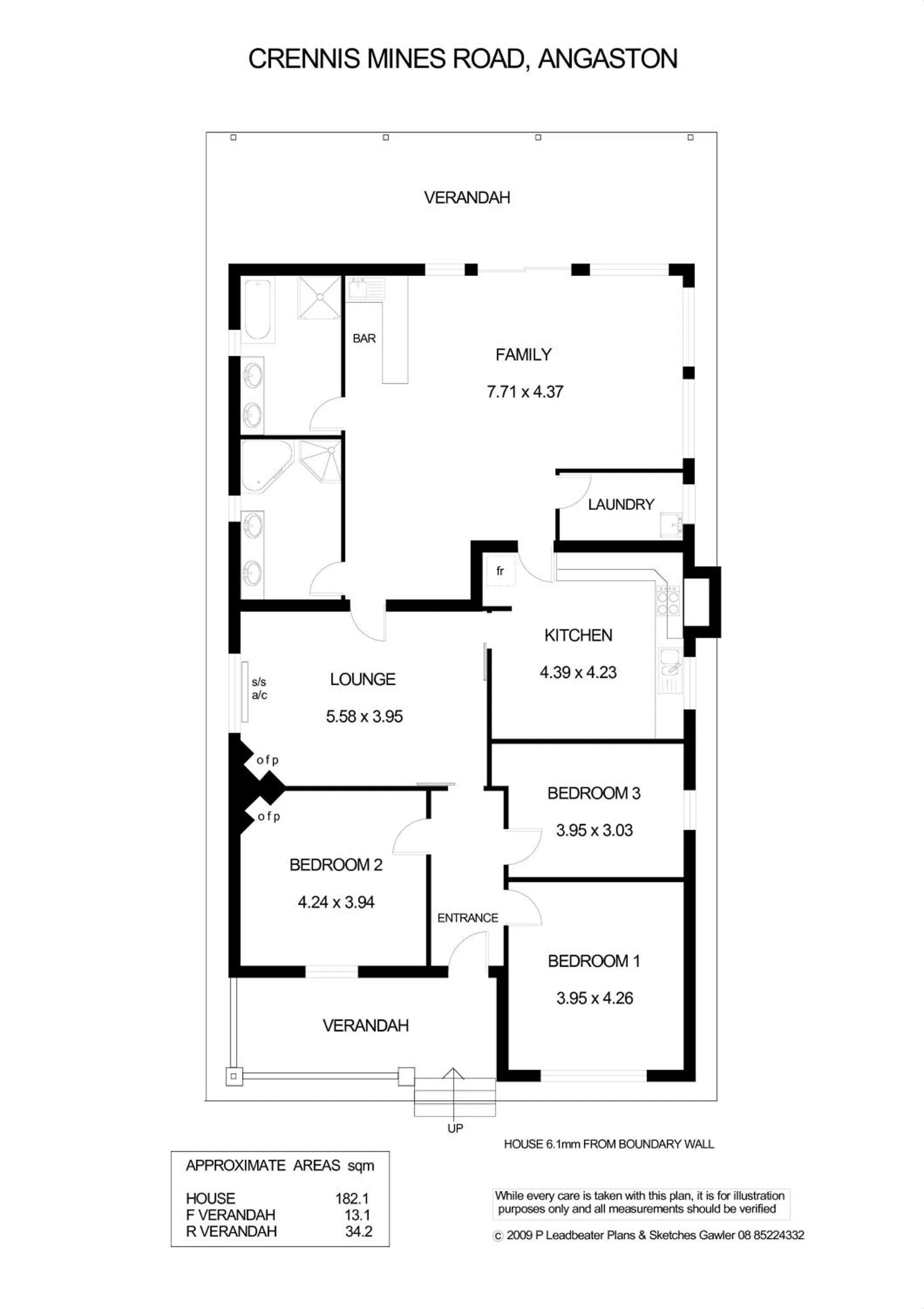 Floor plan in Lambert Estate Retreat