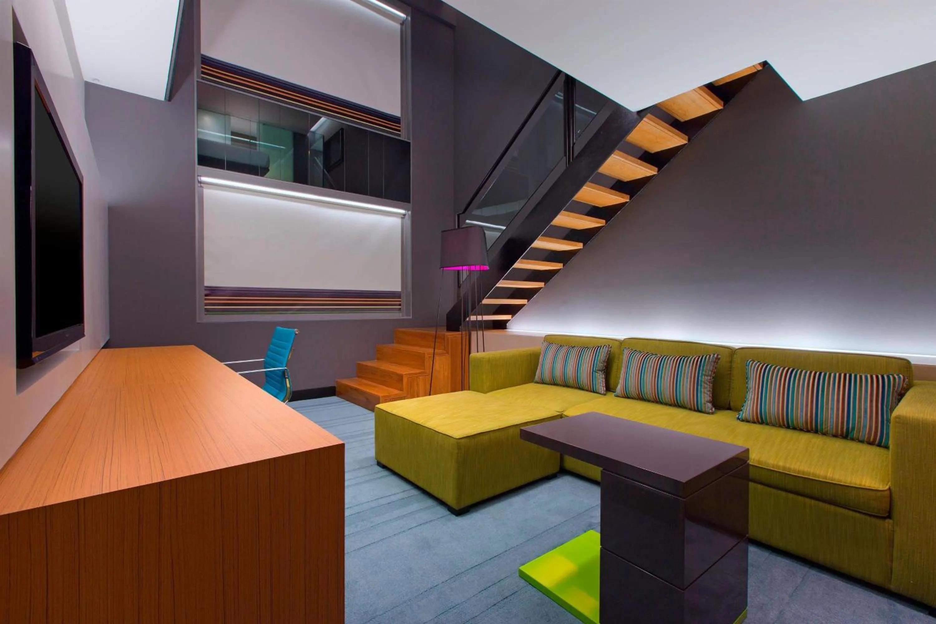 Living room in Aloft Kuala Lumpur Sentral