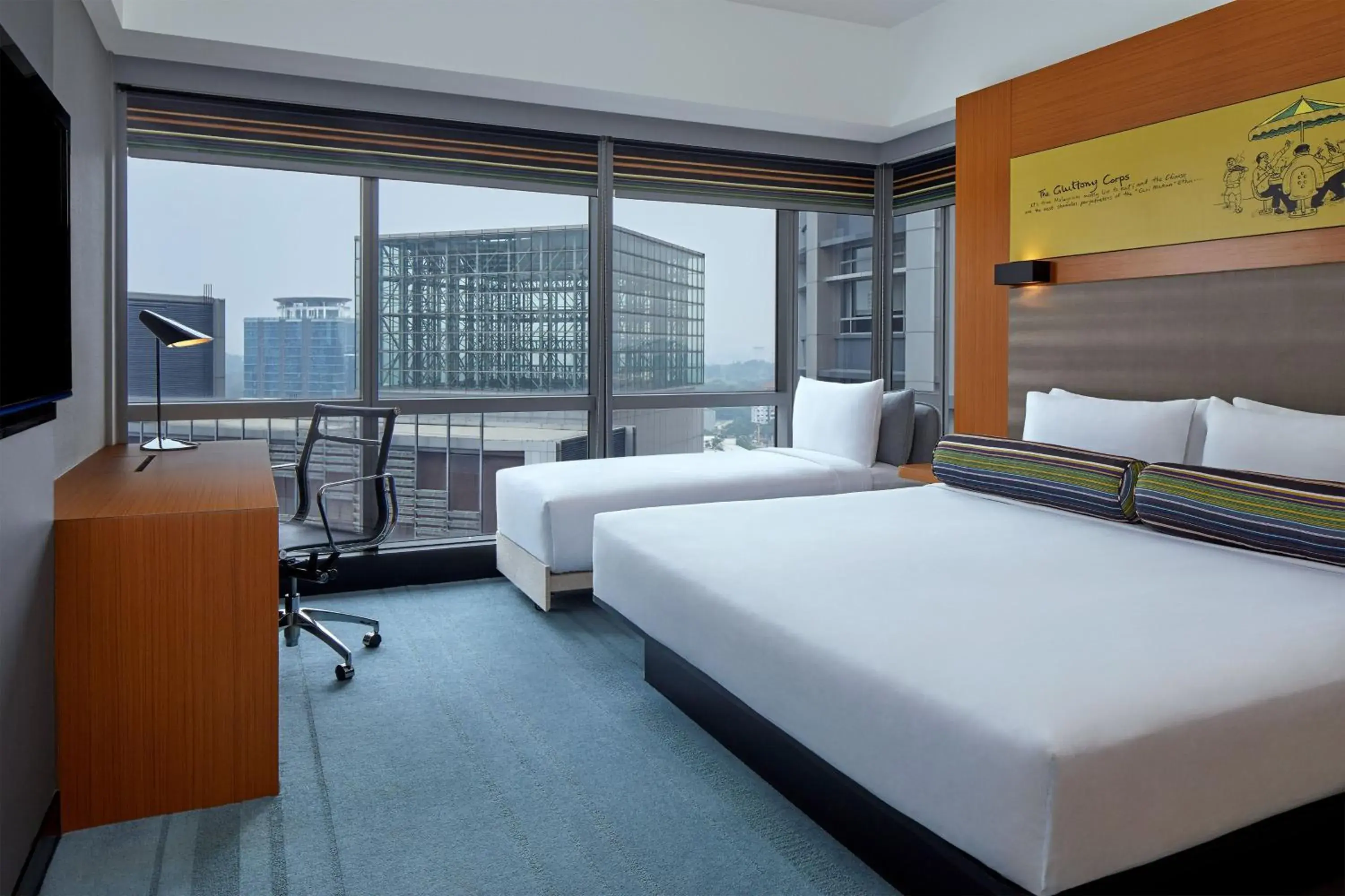 1 King Bed, Corner, Room in Aloft Kuala Lumpur Sentral 1 King Bed, Corner, Room in Aloft Kuala Lumpur Sentral