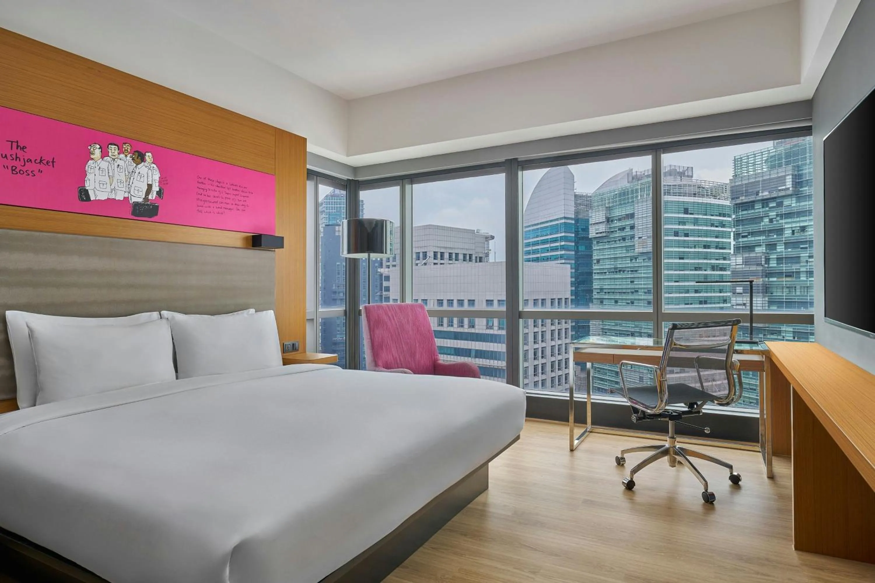 Bedroom, Bed in Aloft Kuala Lumpur Sentral