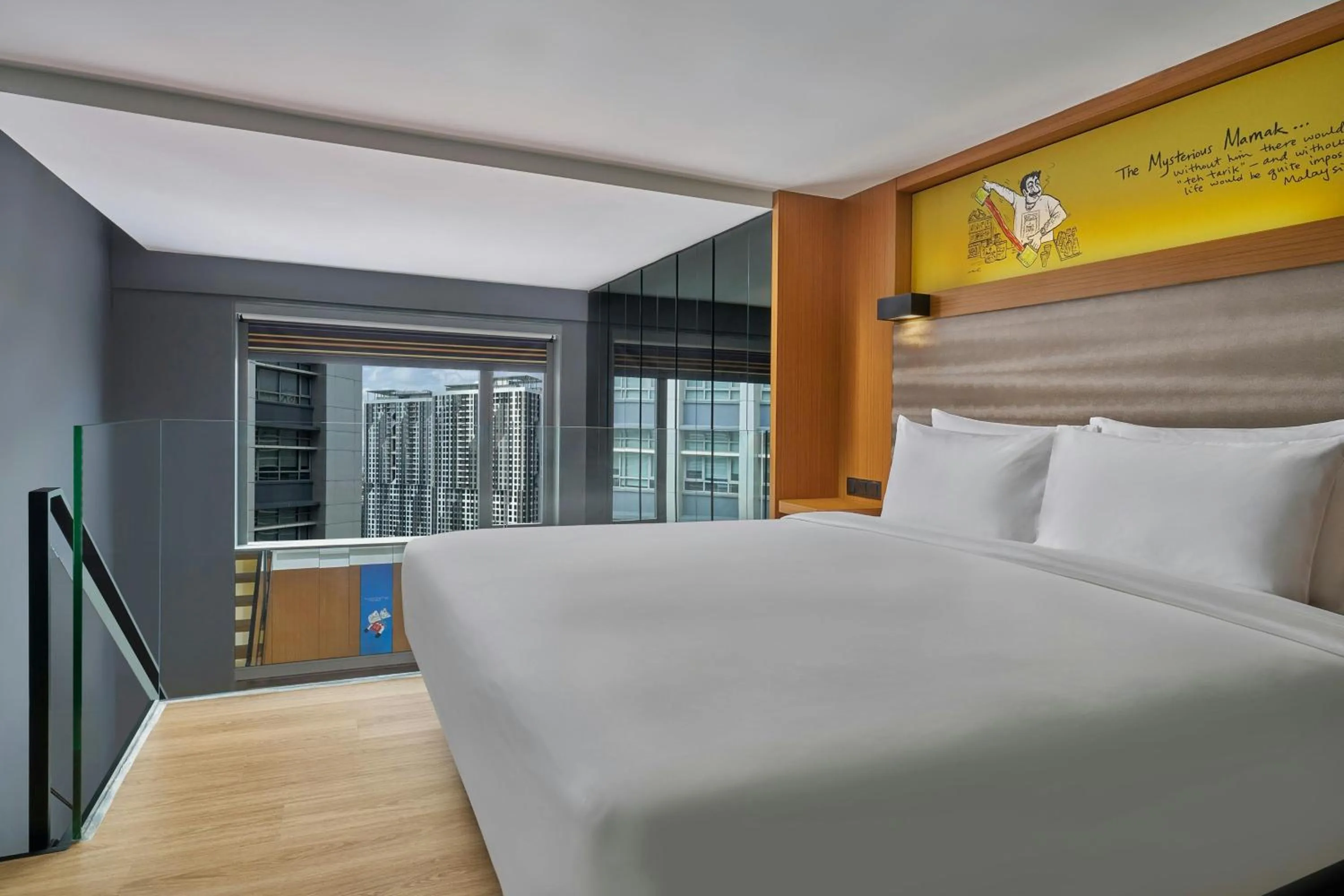 Bedroom, Bed in Aloft Kuala Lumpur Sentral