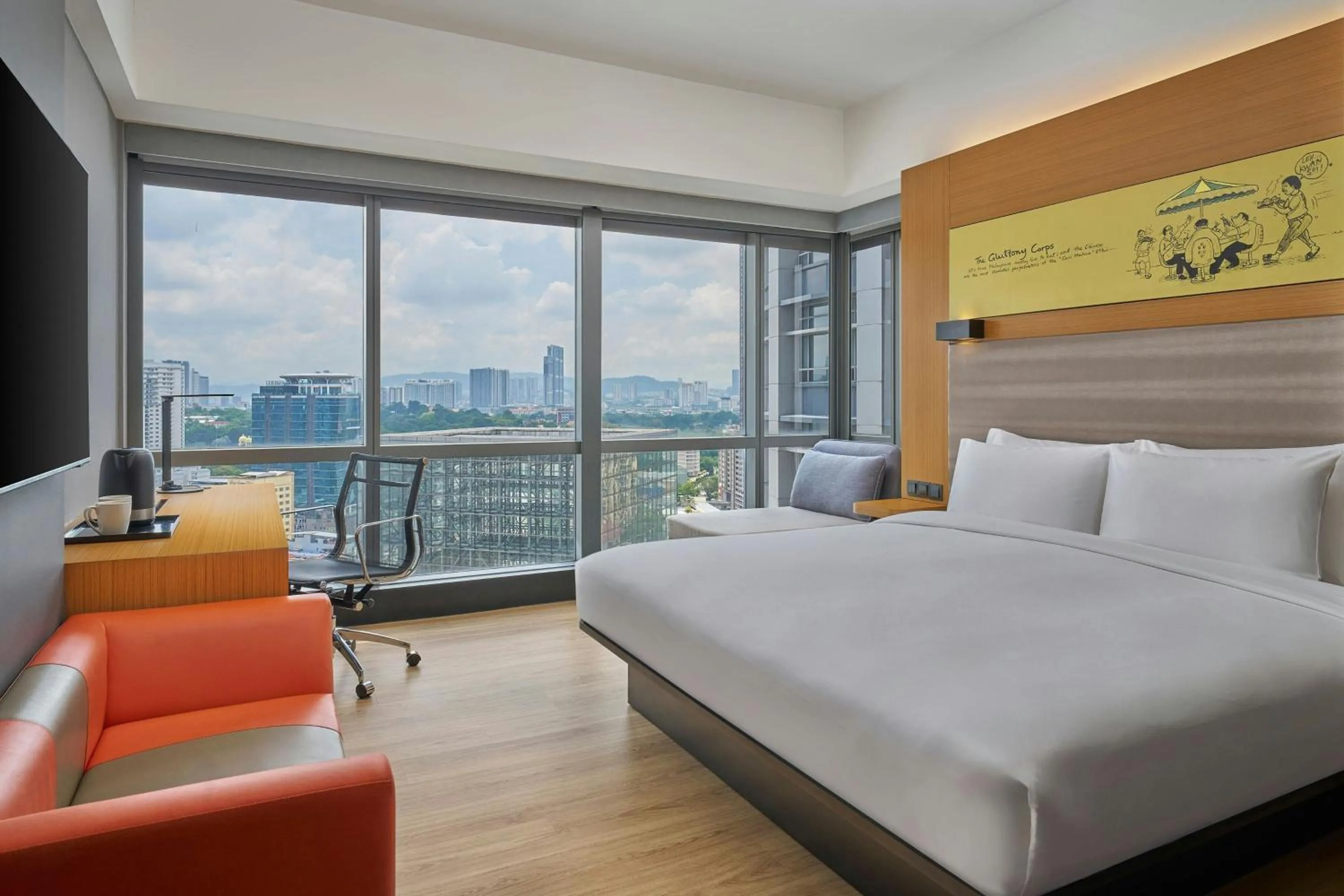 Photo of the whole room, Bed in Aloft Kuala Lumpur Sentral