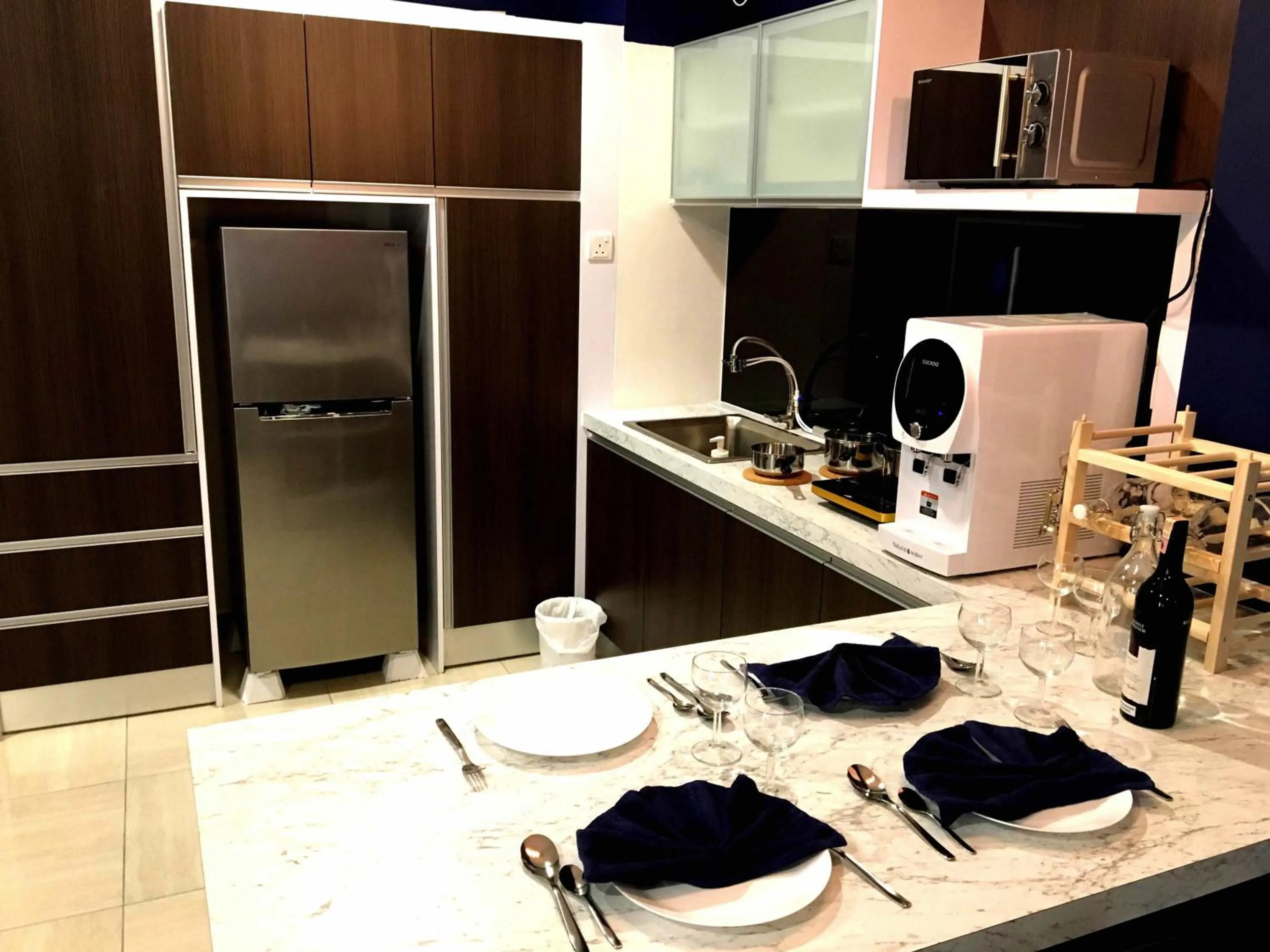 Kitchen or kitchenette in Secret Base @ Octagon Ipoh