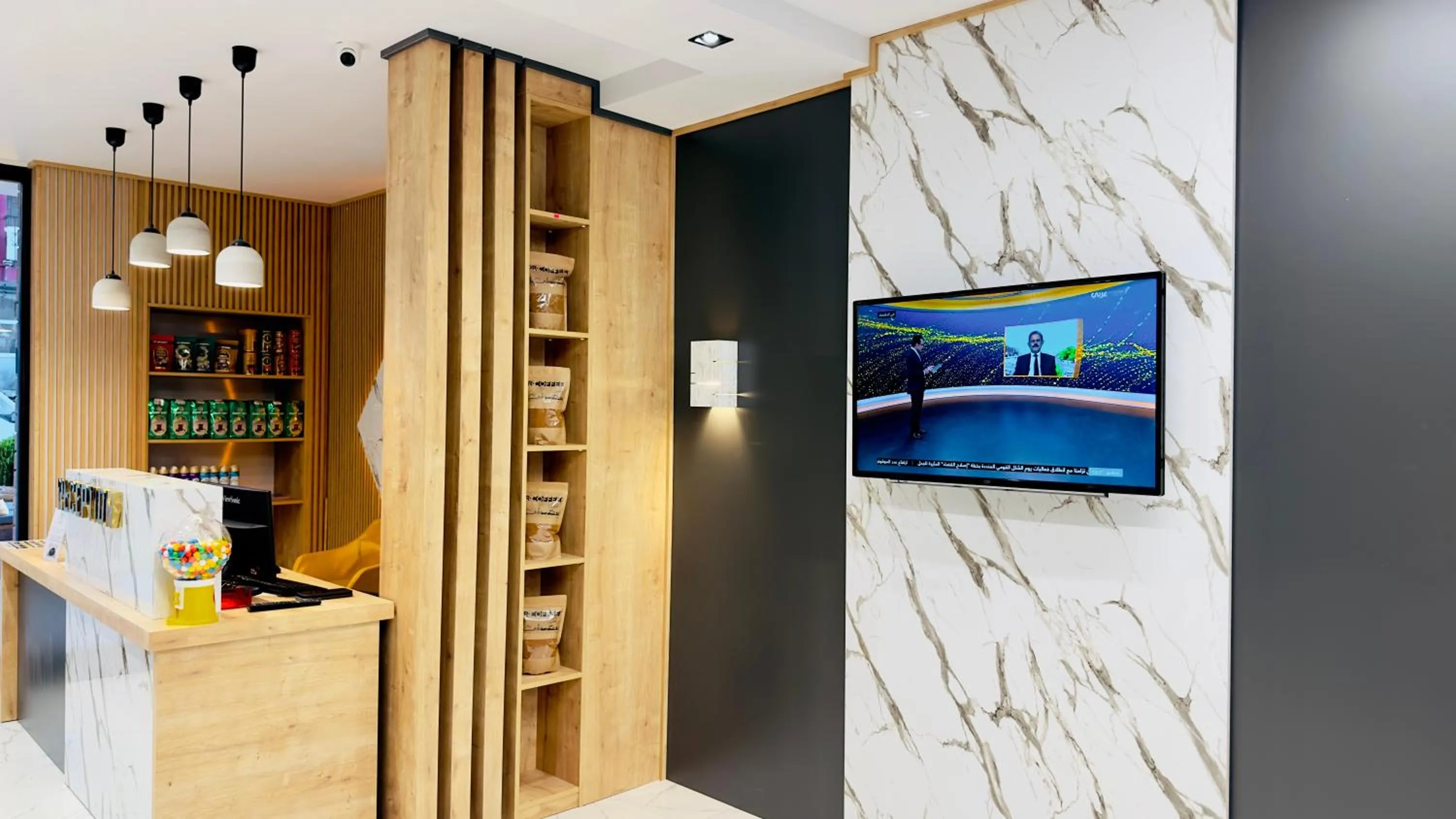 Lobby or reception in Yusra Apart Otel